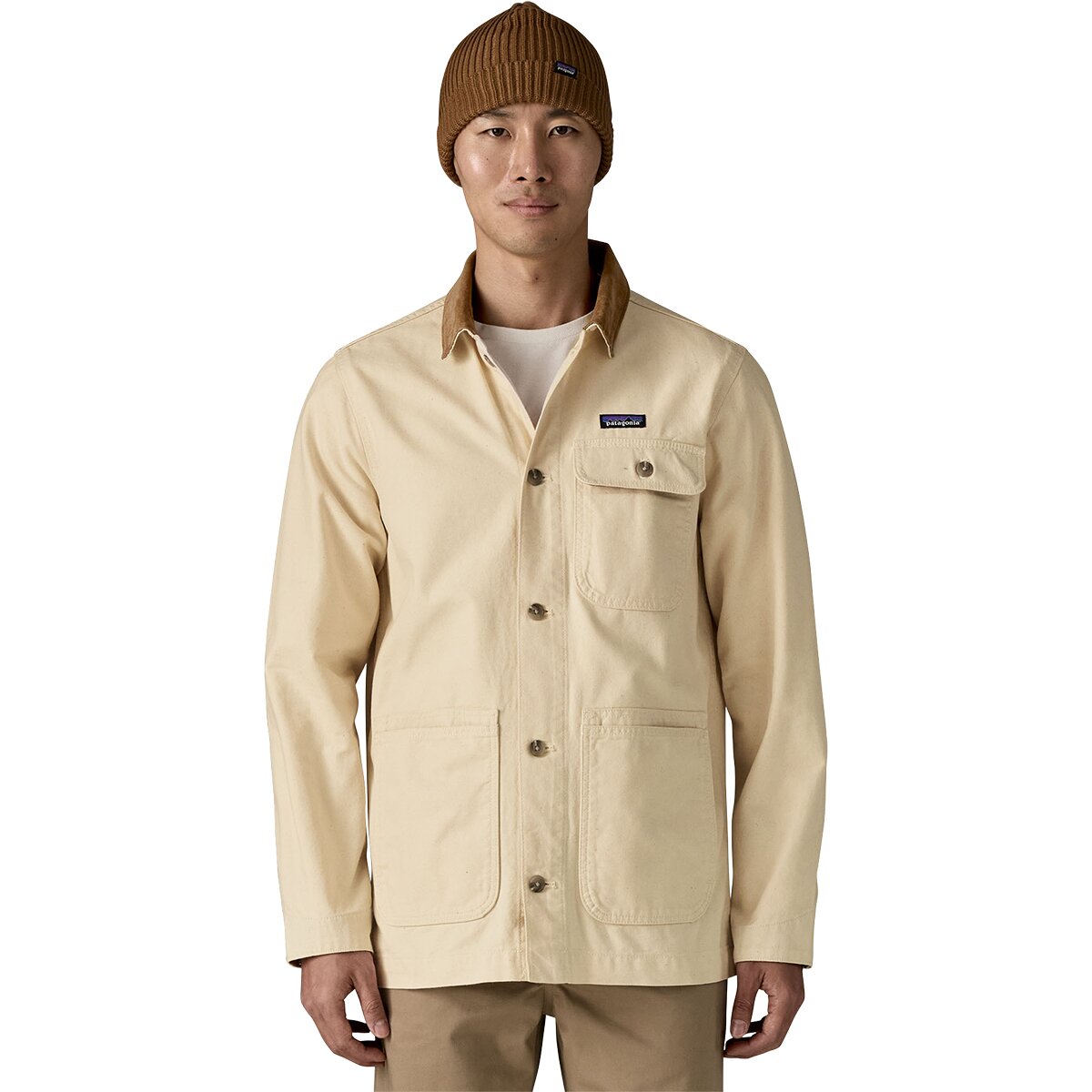 Image of Patagonia Point Reyes Canvas Jacket - Men's Undyed Natural, L