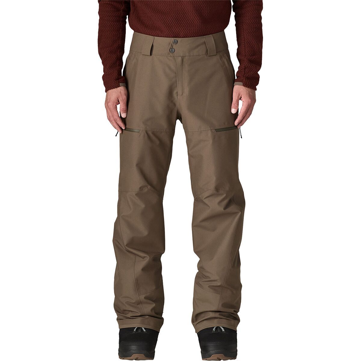 Image of Patagonia Powder Town Pant - Men's Marlow Brown, S/Reg