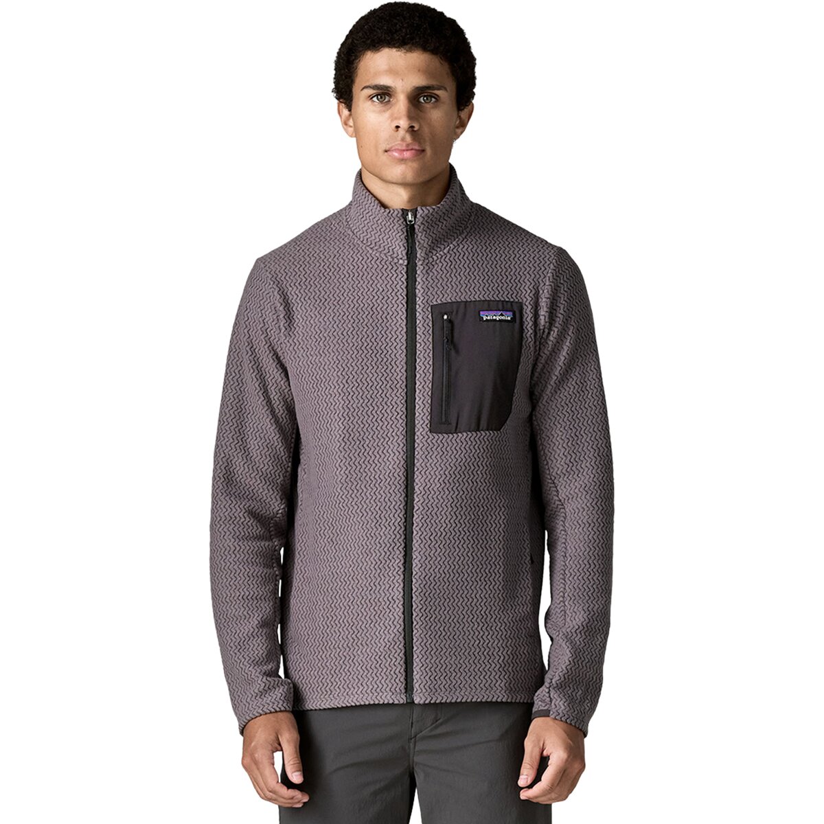 Image of Patagonia R1 Air Jacket - Men's May Grey, XXL