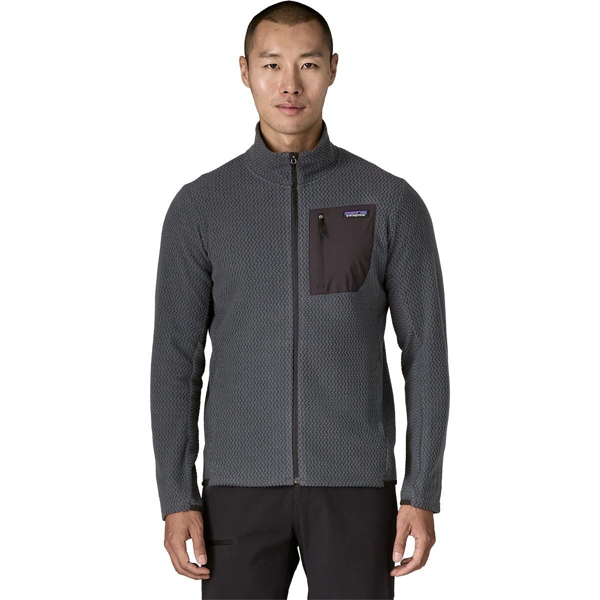 Image of Patagonia R1 Air Jacket - Men's Smolder Blue, XXL