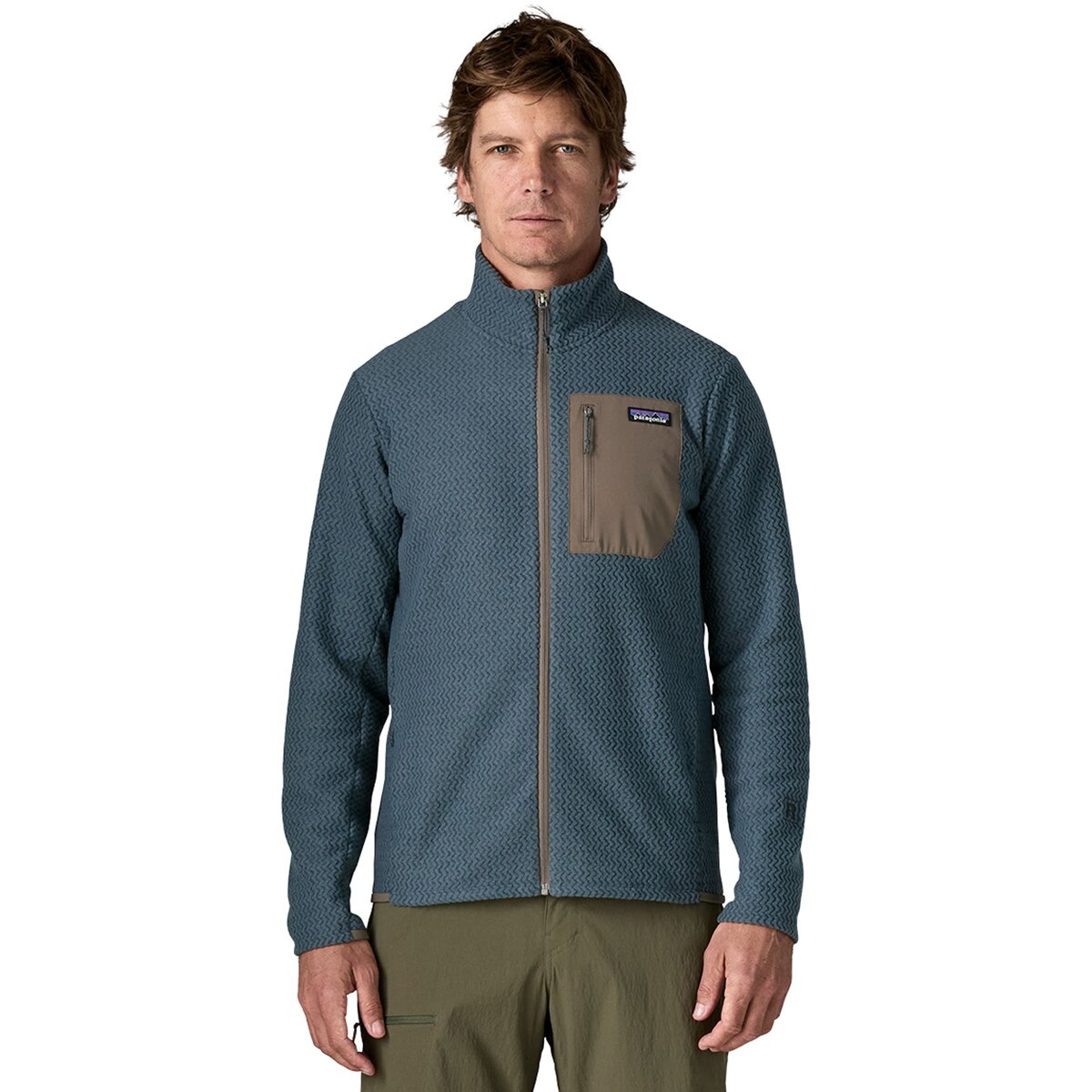 Image of Patagonia R1 Air Jacket - Men's Summit Blue, L