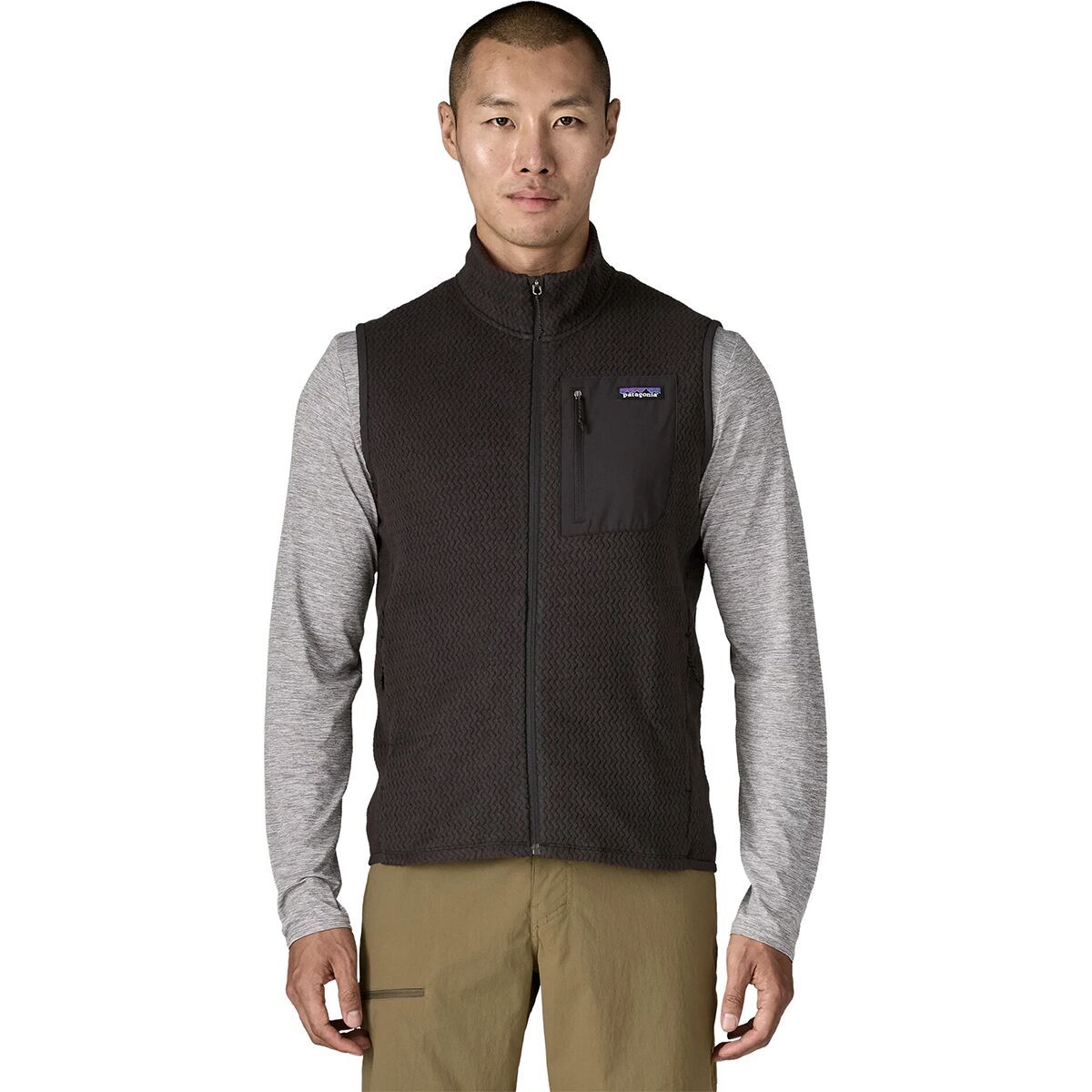 Image of Patagonia R1 Air Vest - Men's Black, XXL