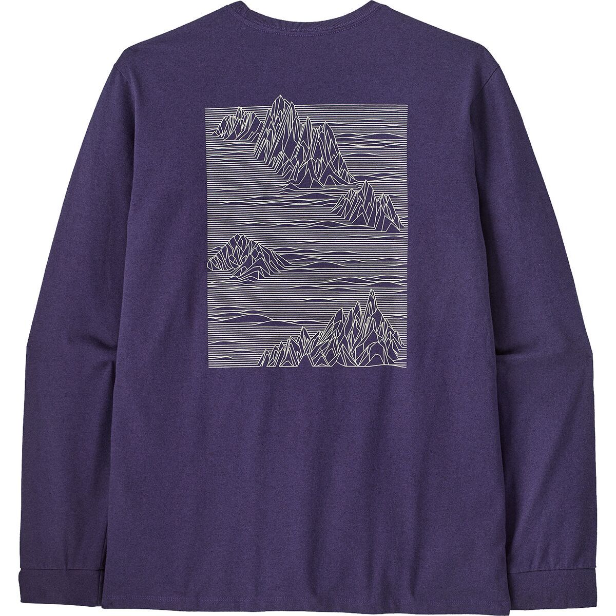 Image of Patagonia Strataspire Long-Sleeve Responsibili-Tee - Men's Plummet Purple, XXL