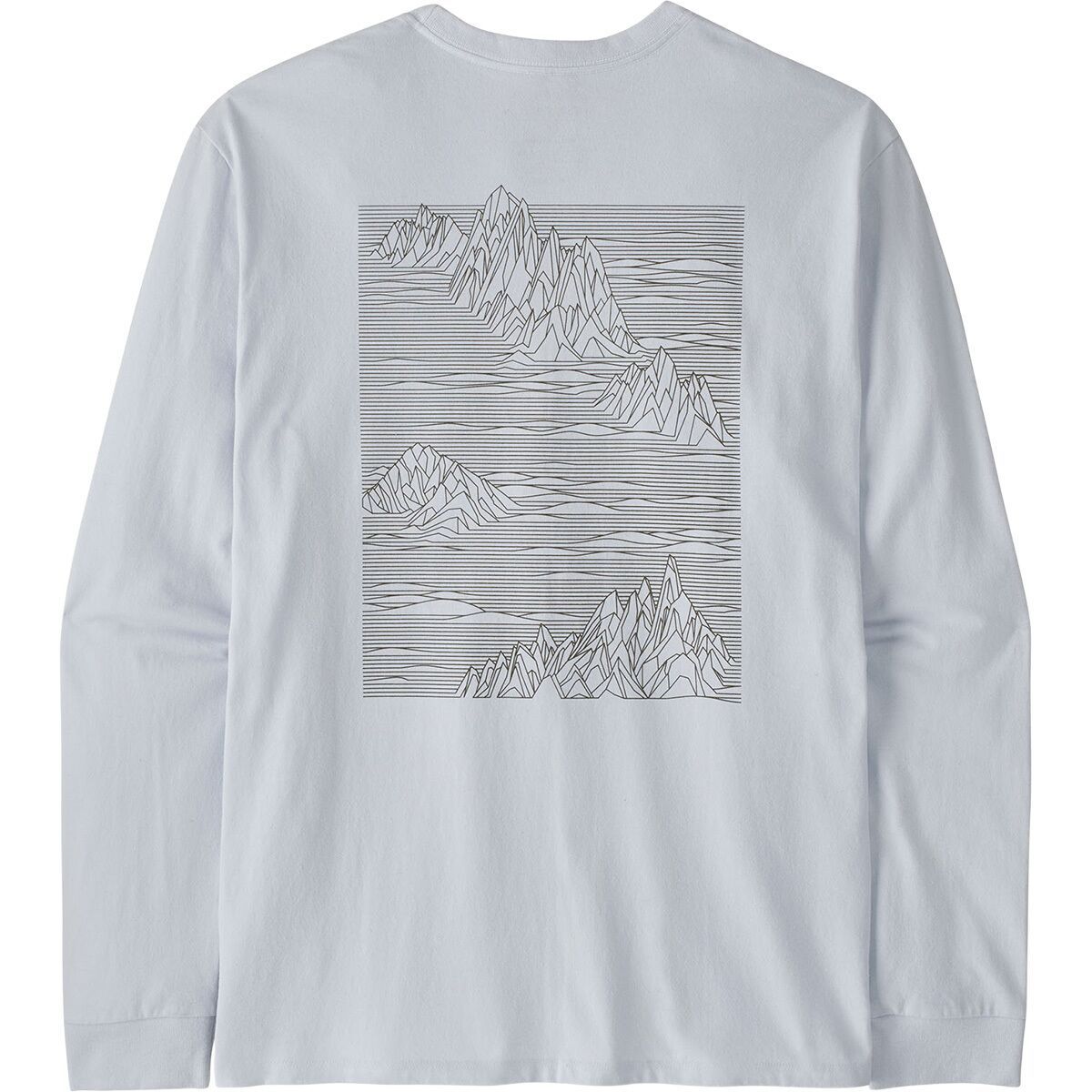 Image of Patagonia Strataspire Long-Sleeve Responsibili-Tee - Men's White, L