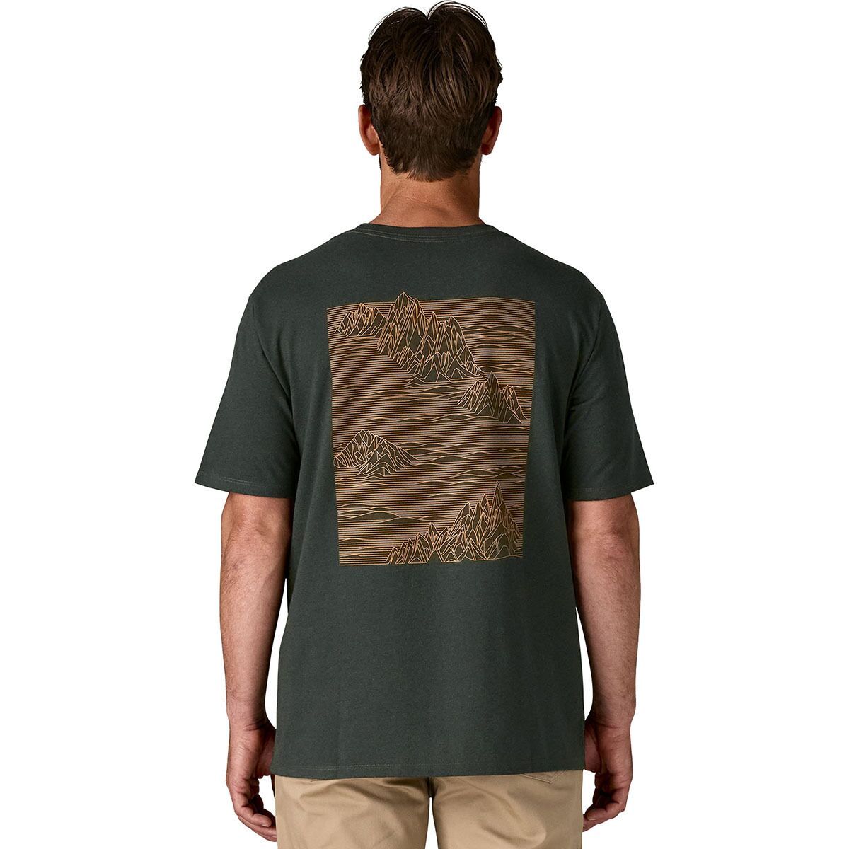 Image of Patagonia Strataspire Responsibili-Tee - Men's Old Growth Green, XXL