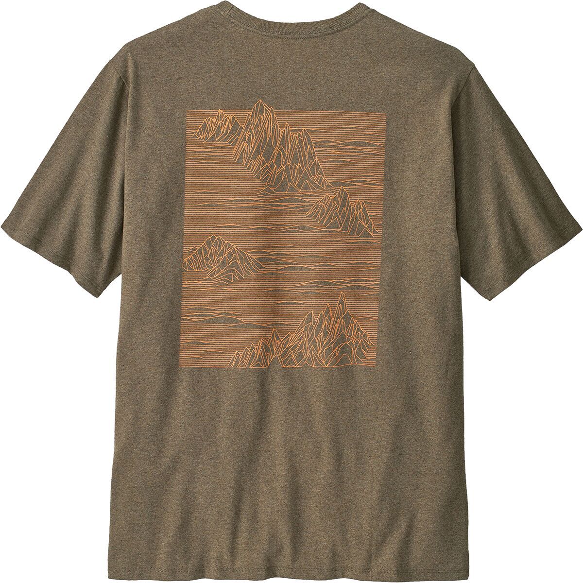 Image of Patagonia Strataspire Responsibili-Tee - Men's Wing Grey, L