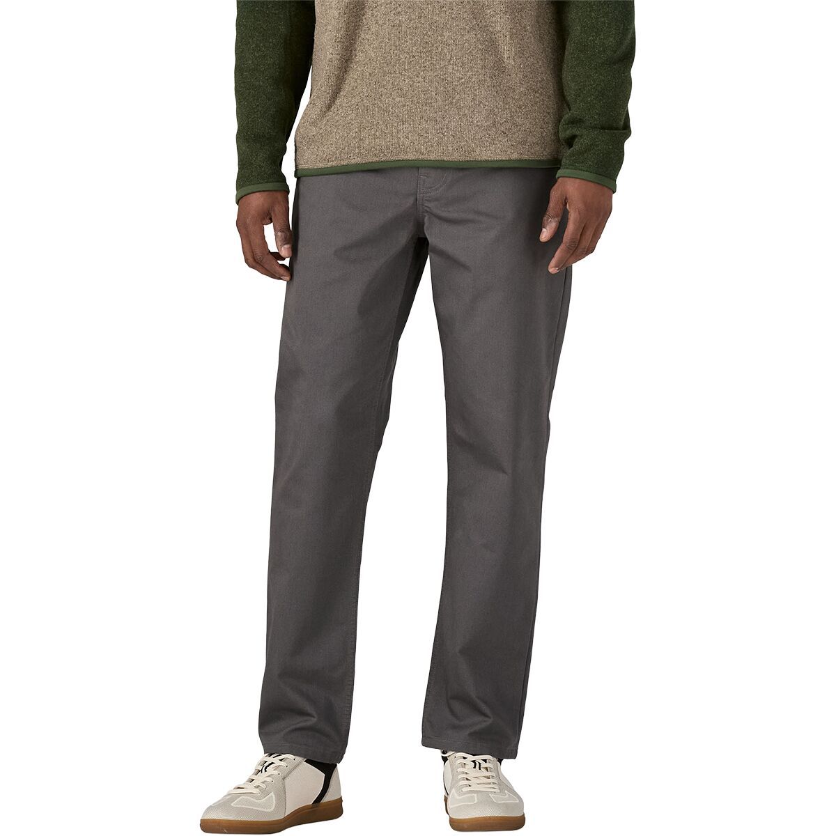 Image of Patagonia Twill Traveler 5-Pocket Pant - Men's Forge Grey, 33/Reg