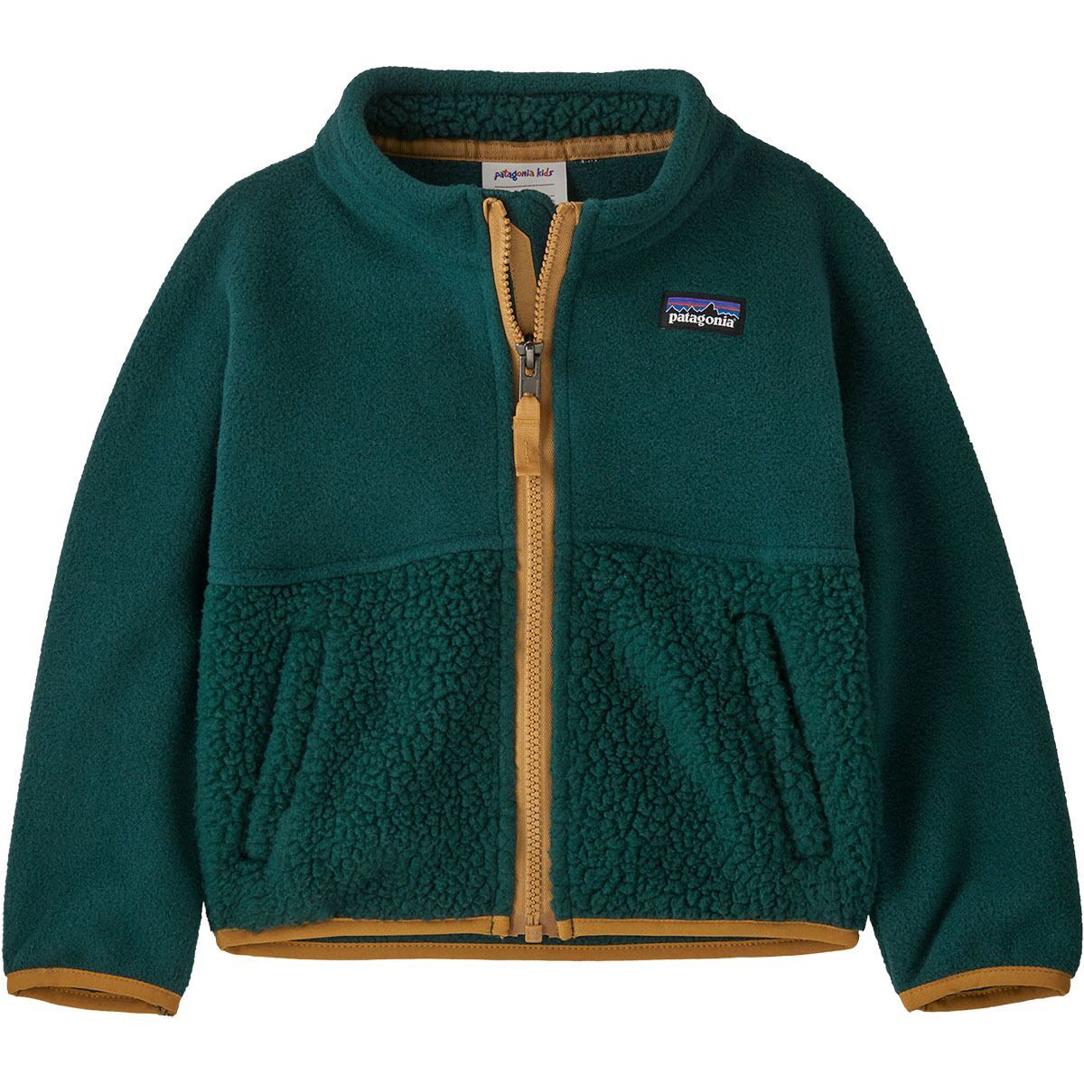 Image of Patagonia Cozy Fluff Jacket - Infants' Cascade Green, 18M
