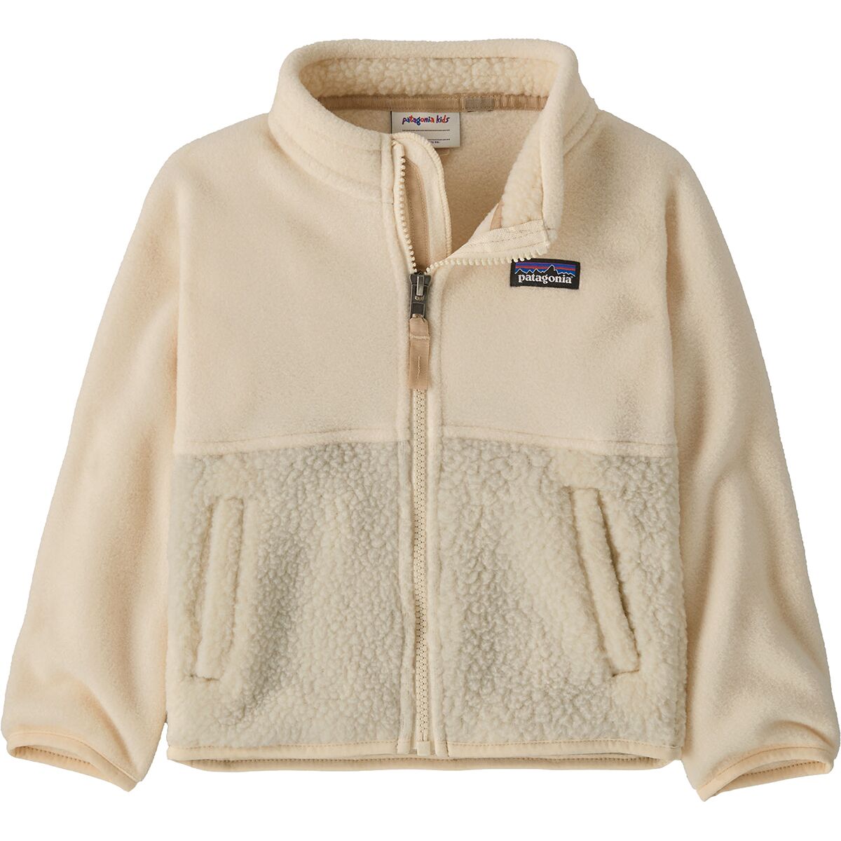 Image of Patagonia Cozy Fluff Jacket - Infants' Natural, 12M
