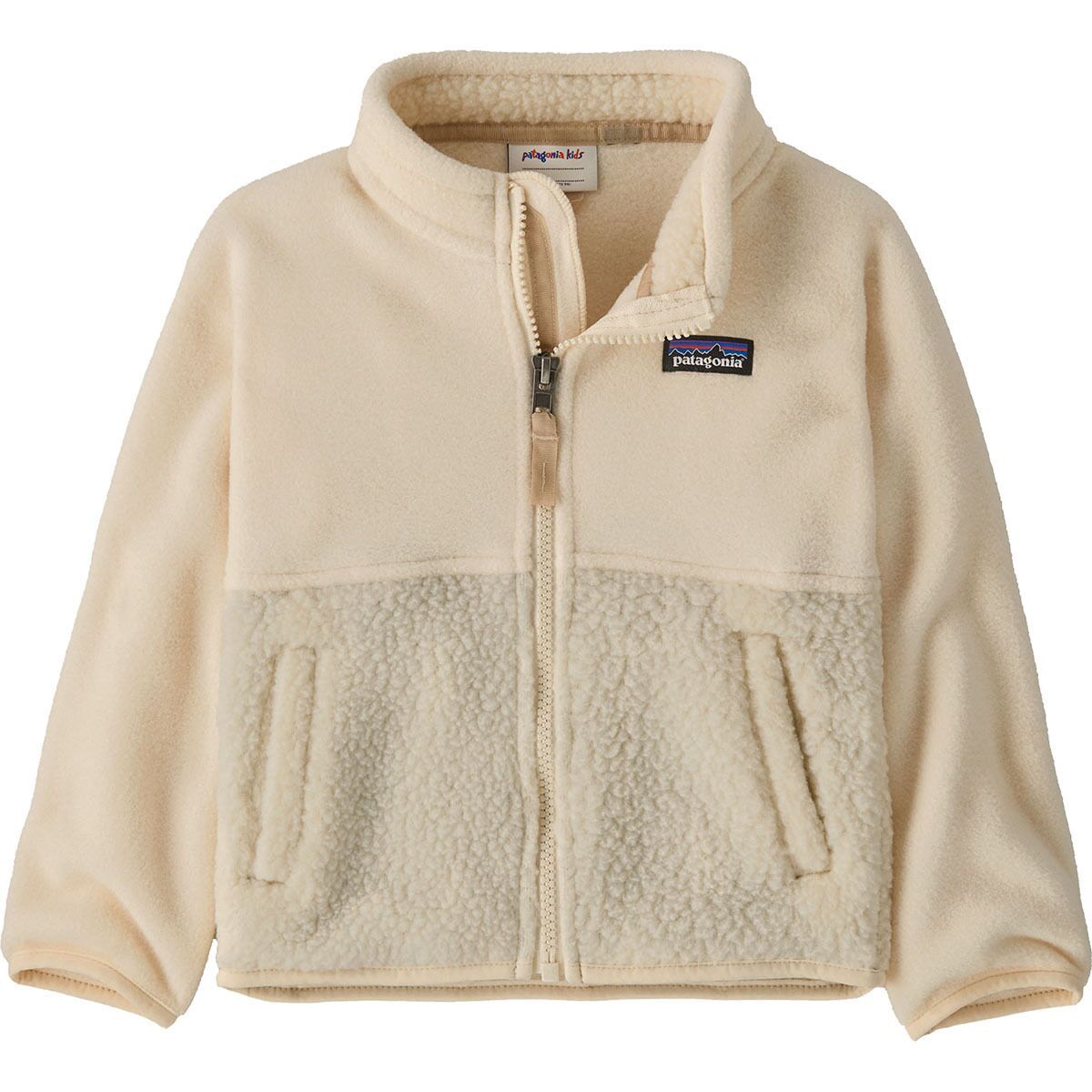 Image of Patagonia Cozy Fluff Jacket - Toddlers' Natural, 3T