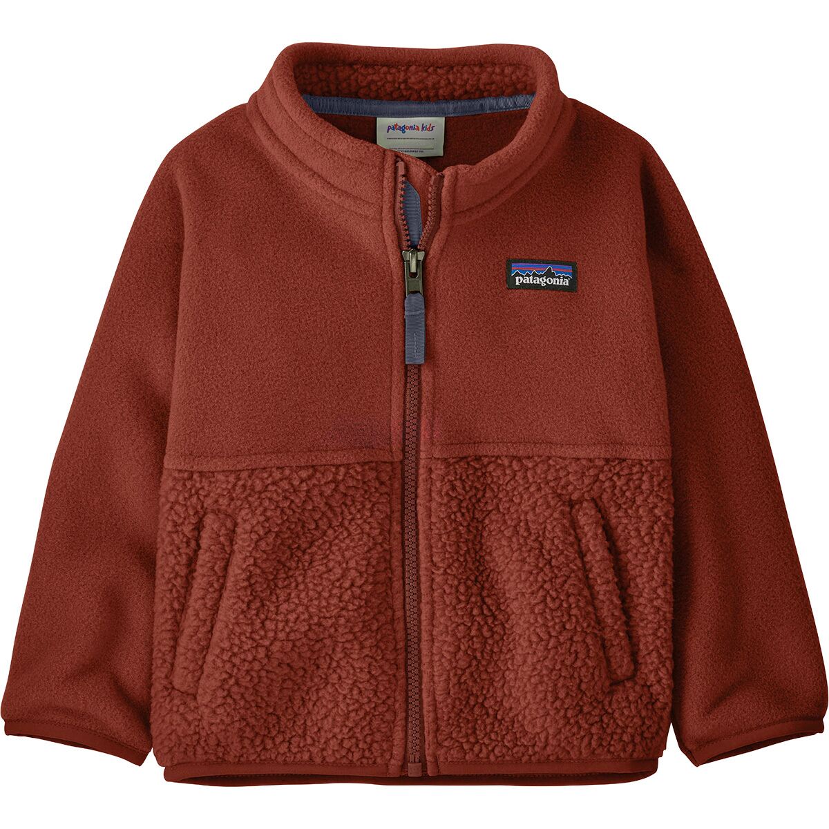 Image of Patagonia Cozy Fluff Jacket - Toddlers' Rusty Red, 4T