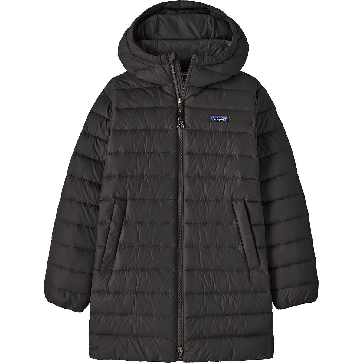 Image of Patagonia Down Sweater Parka - Kids' Black, XS