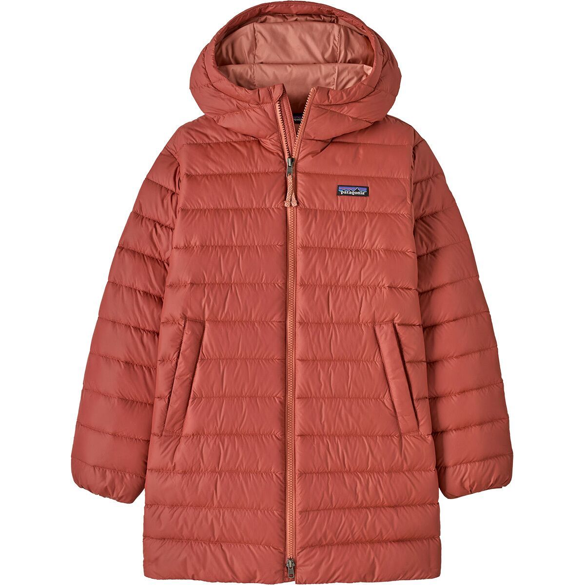 Image of Patagonia Down Sweater Parka - Kids' Potters Red, M