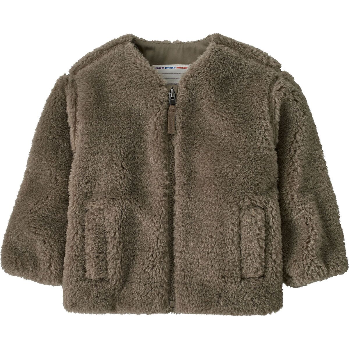 Image of Patagonia Happy Mesa Cardigan - Toddlers' Wing Grey, 4T