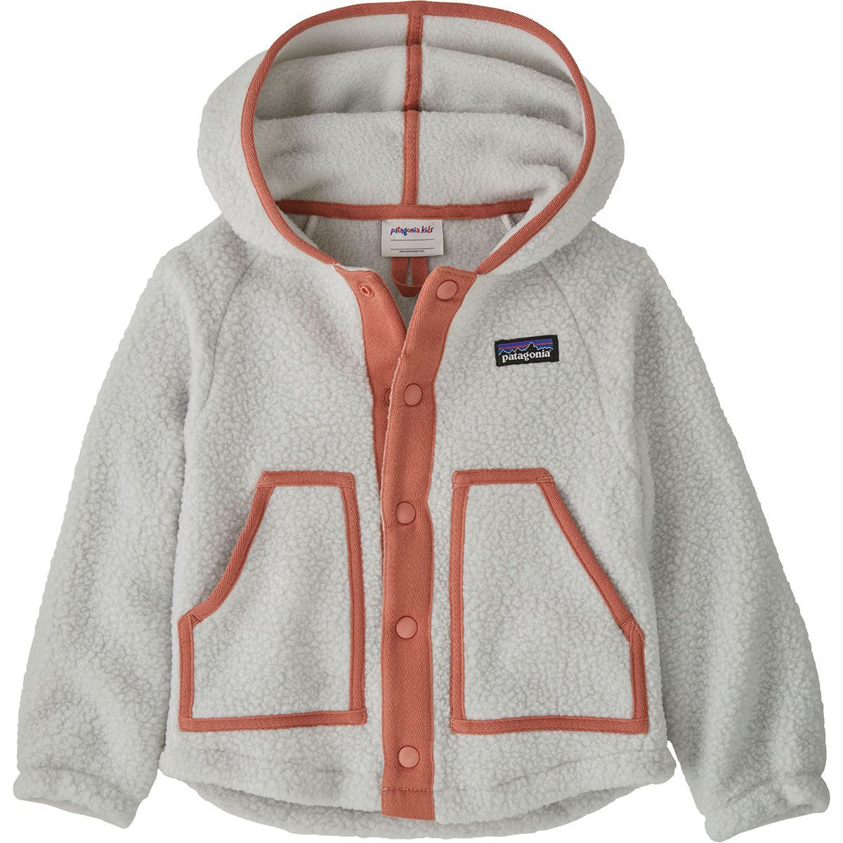 Image of Patagonia Retro Pile Jacket - Toddlers' Crisp Grey, 2T