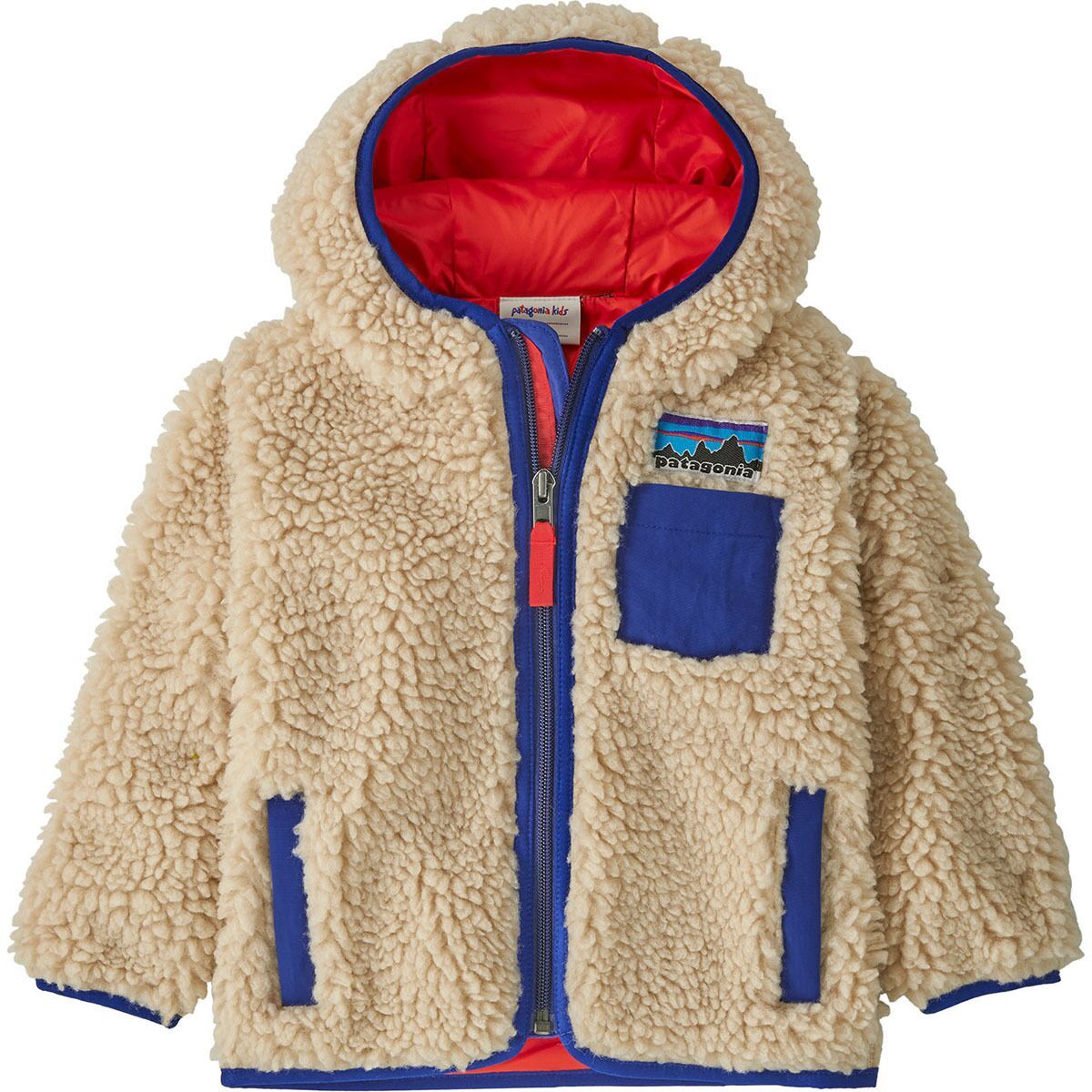 Patagonia Retro-X Hooded Jacket - Infants' Dark Natural, 18M