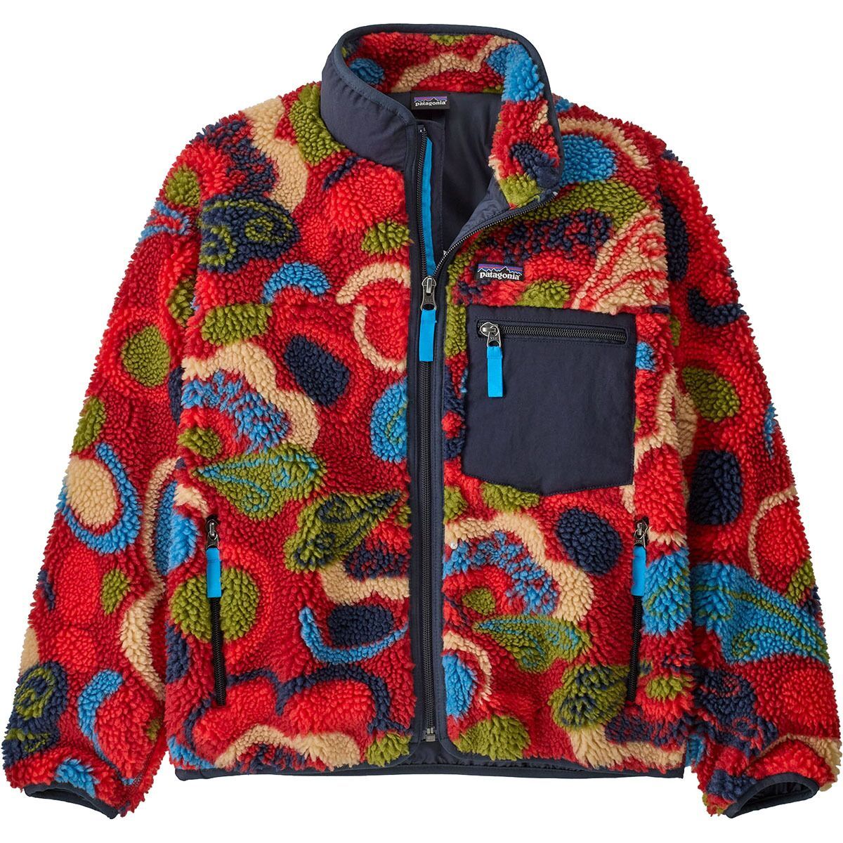 Image of Patagonia Retro-X Jacket - Kids' River River: Amanita Red, L