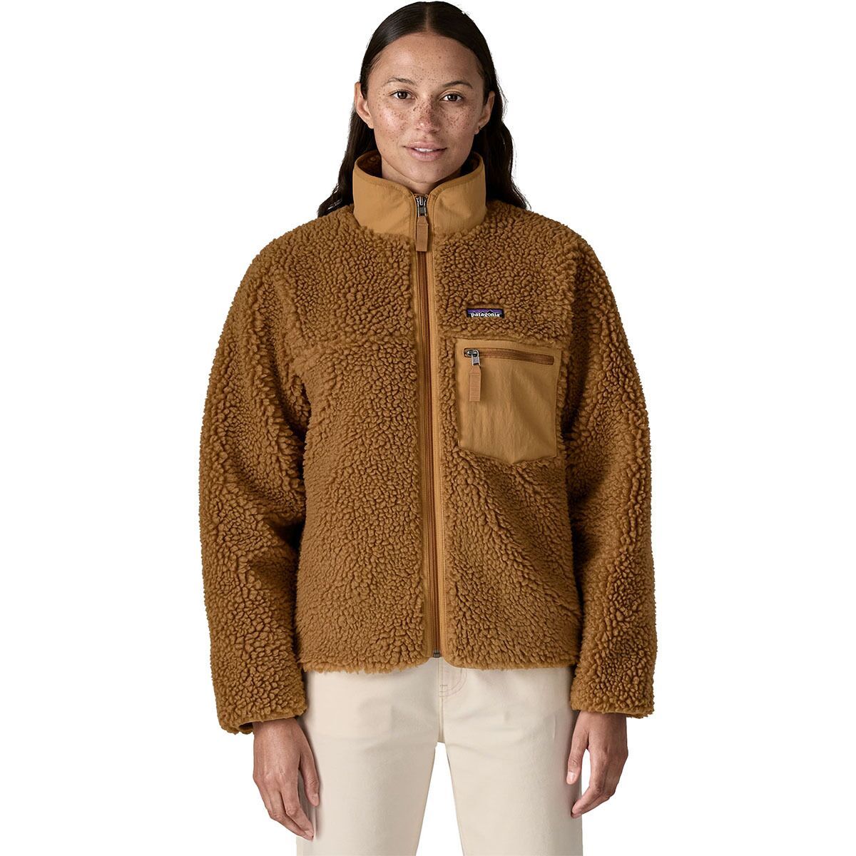 Image of Patagonia Classic Retro-X Jacket - Women's Deer Brown, XS