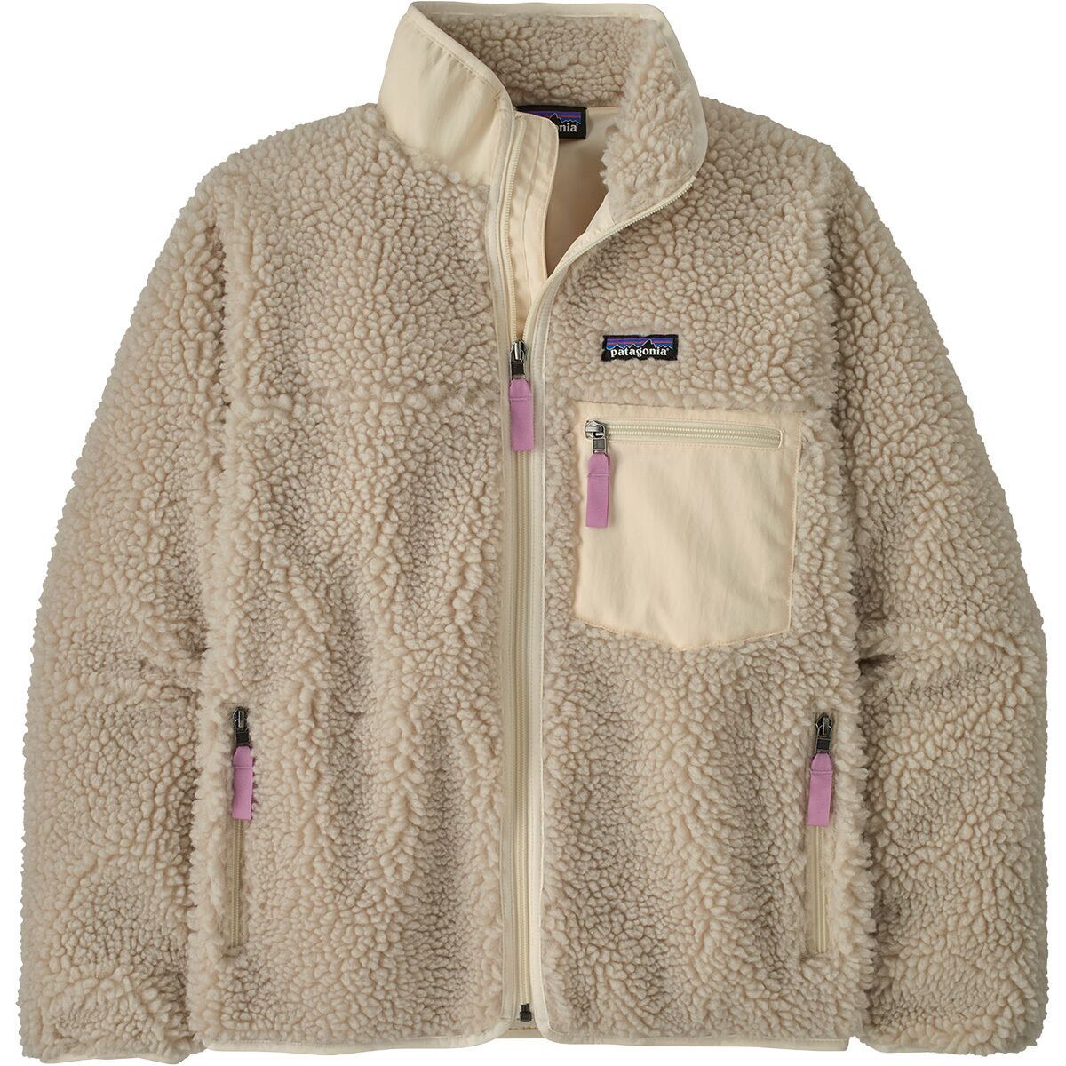 Image of Patagonia Classic Retro-X Jacket - Women's Natural/Light Violet, S