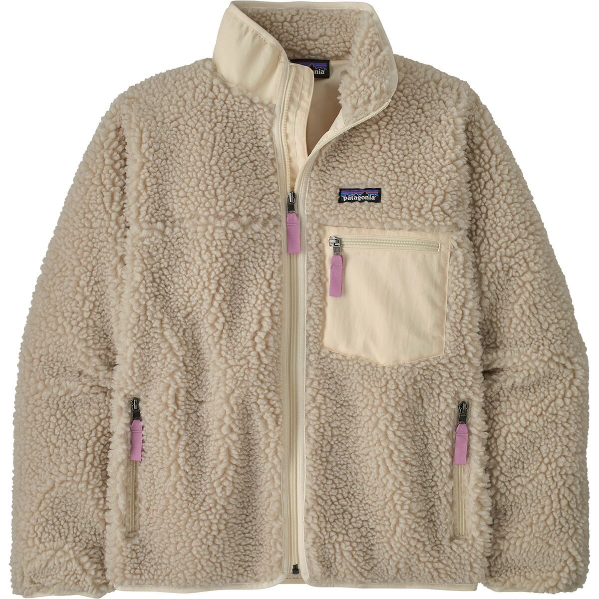 Image of Patagonia Classic Retro-X Jacket - Women's Natural/Light Violet, XL