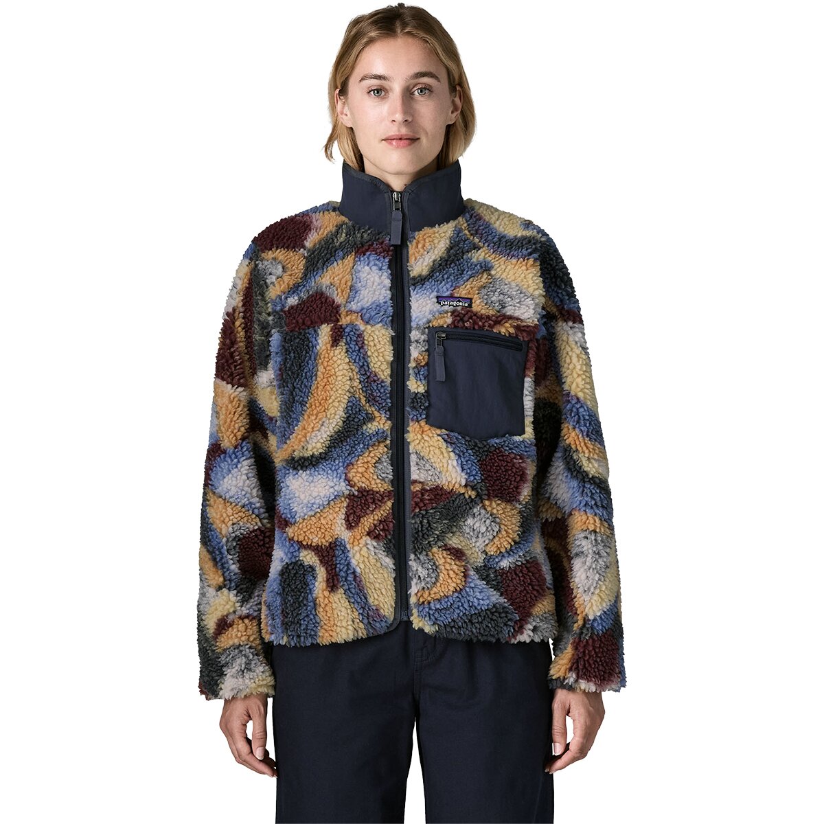 Image of Patagonia Classic Retro-X Jacket - Women's Smudge/Smolder Blue, XL