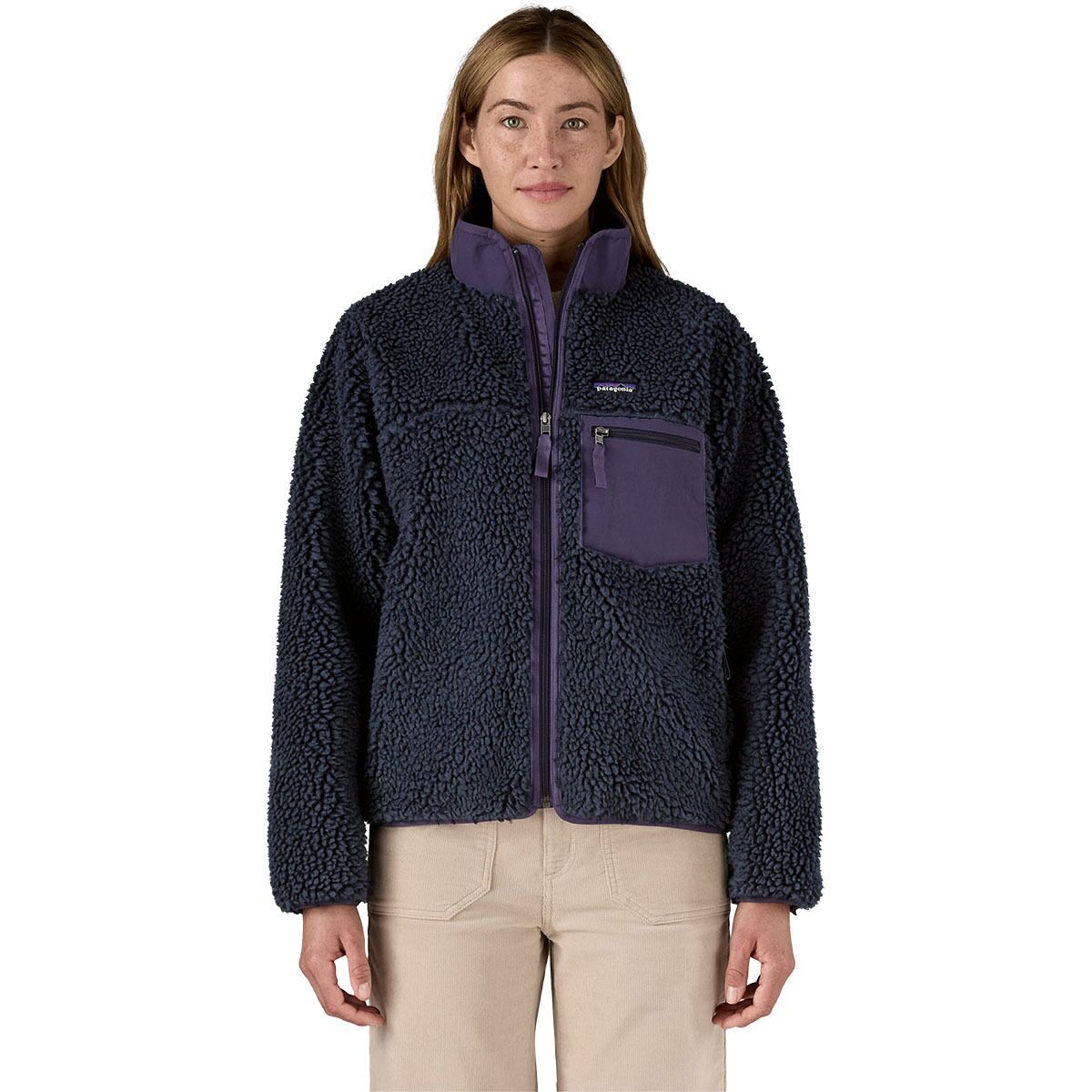 Image of Patagonia Classic Retro-X Jacket - Women's Sunken Blue, L