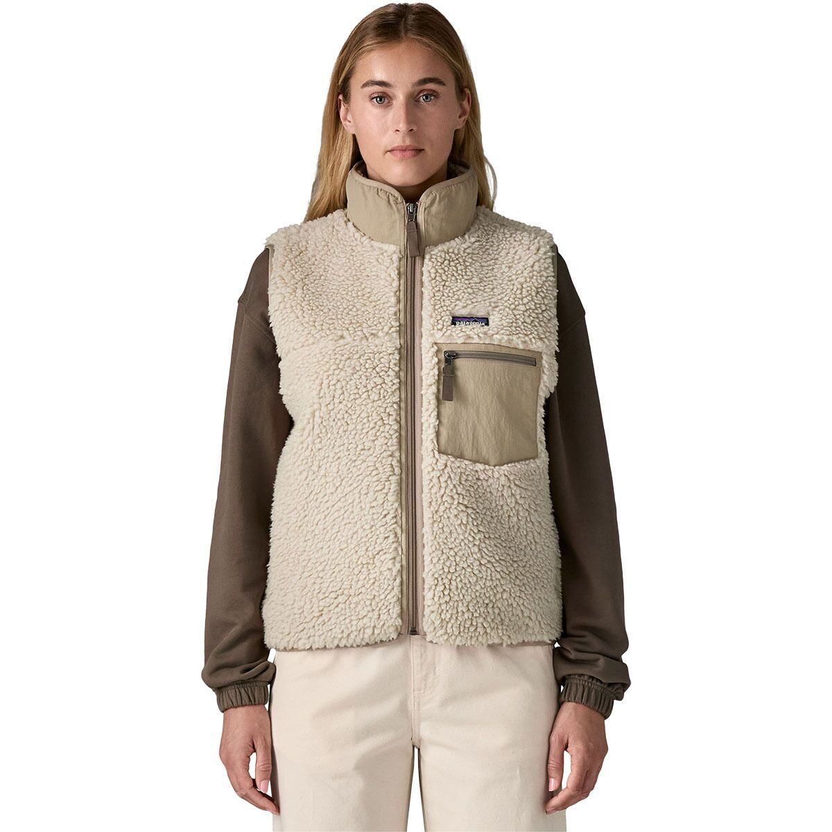 Image of Patagonia Classic Retro-X Vest - Women's Natural, XL
