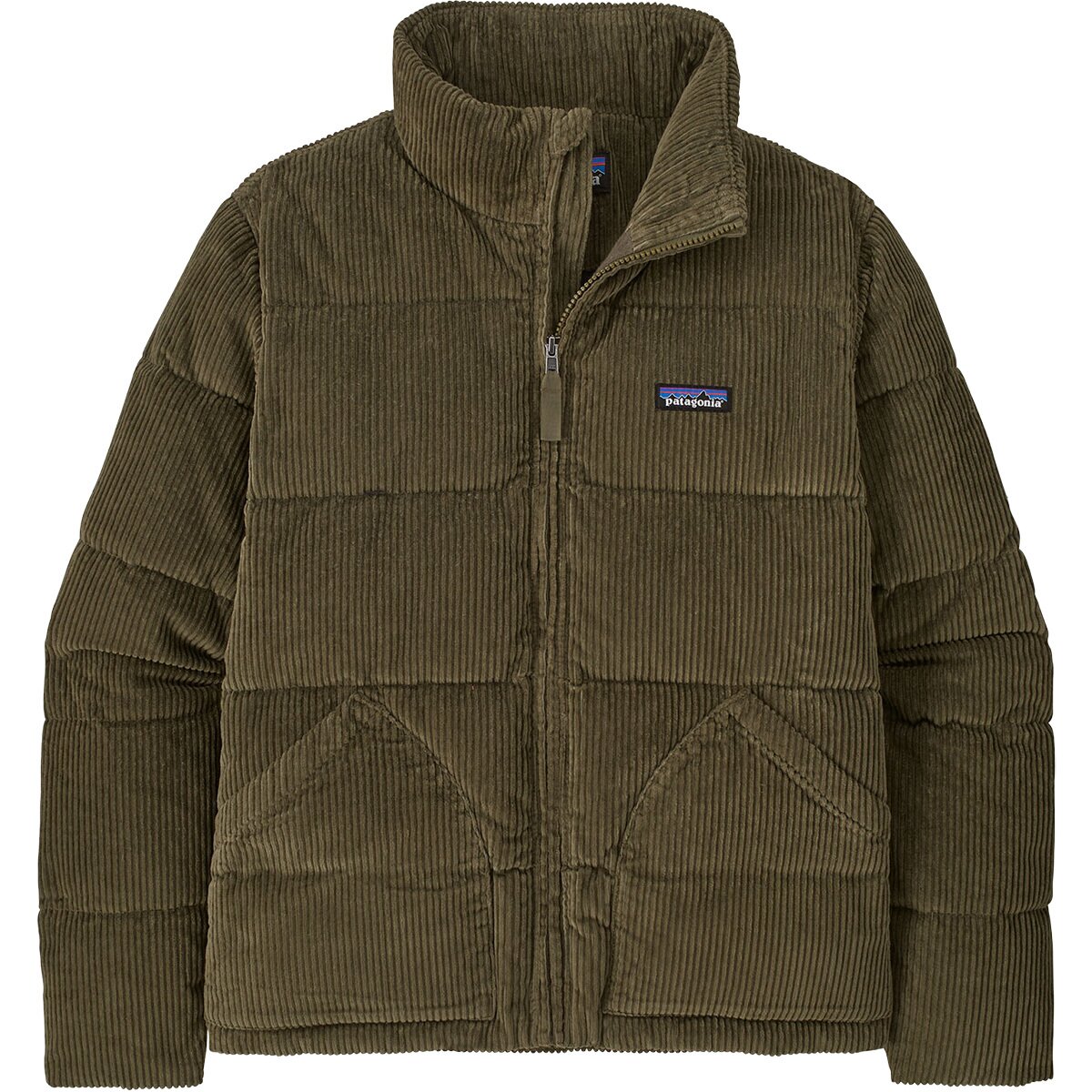 Image of Patagonia Cord Fjord Jacket - Women's Basin Green, XS
