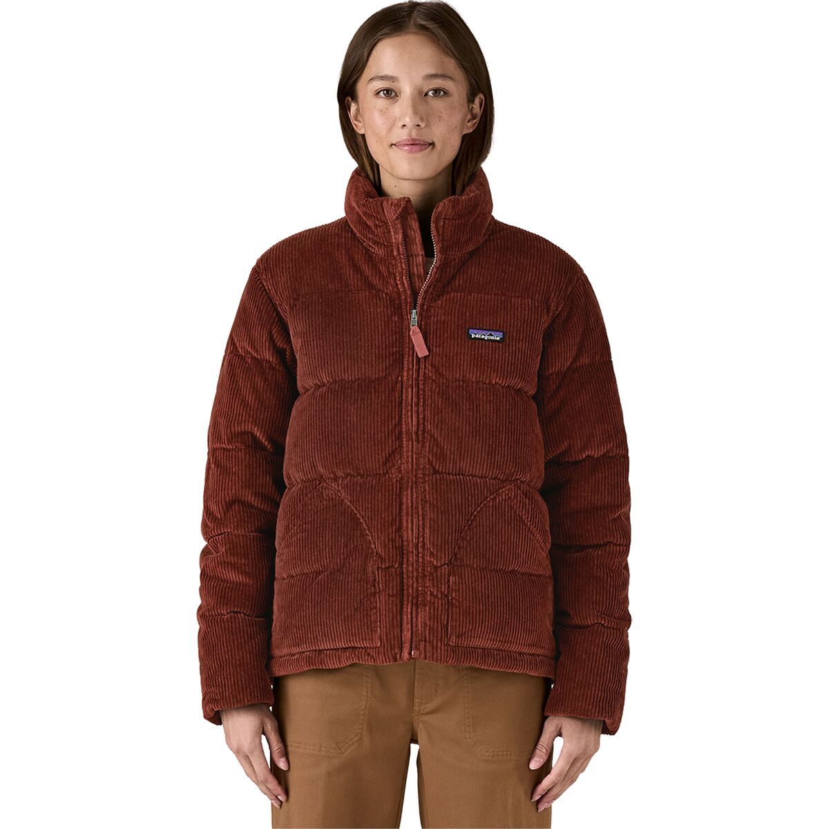 Image of Patagonia Cord Fjord Jacket - Women's Dried Vanilla, L
