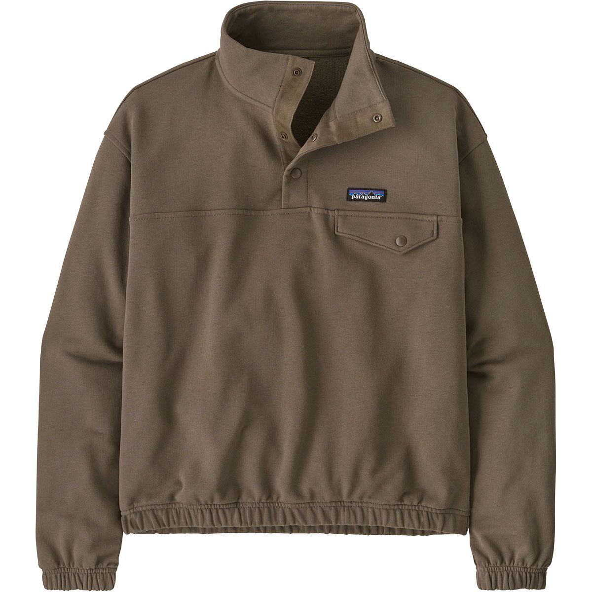 Image of Patagonia Daily Snap-T Pullover - Women's Marlow Brown, XS