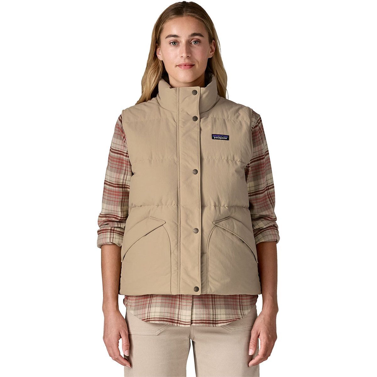Image of Patagonia Downdrift Vest - Women's Oar Tan, XS