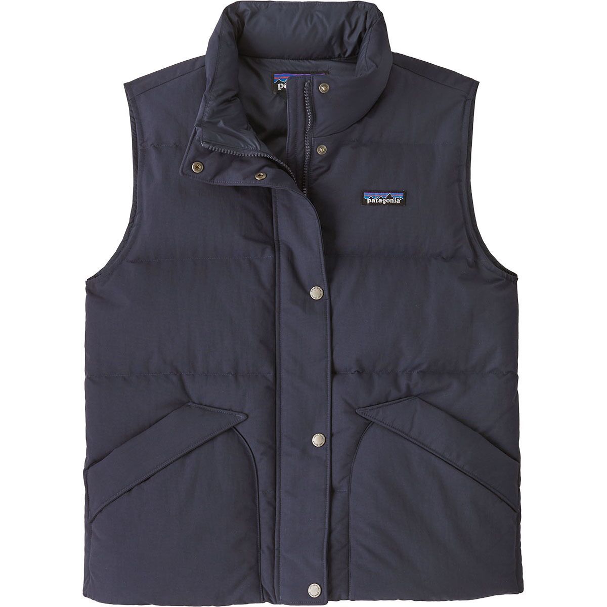 Image of Patagonia Downdrift Vest - Women's Sunken Blue, M