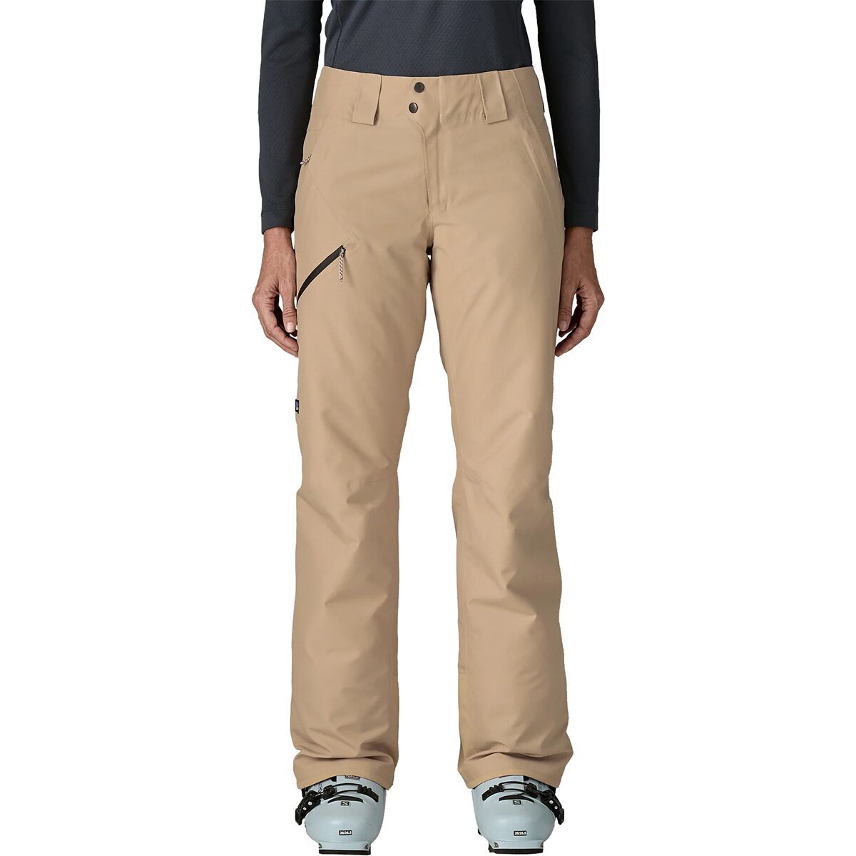 Image of Patagonia Insulated Powder Town Pant - Women's Oar Tan, XL/Reg