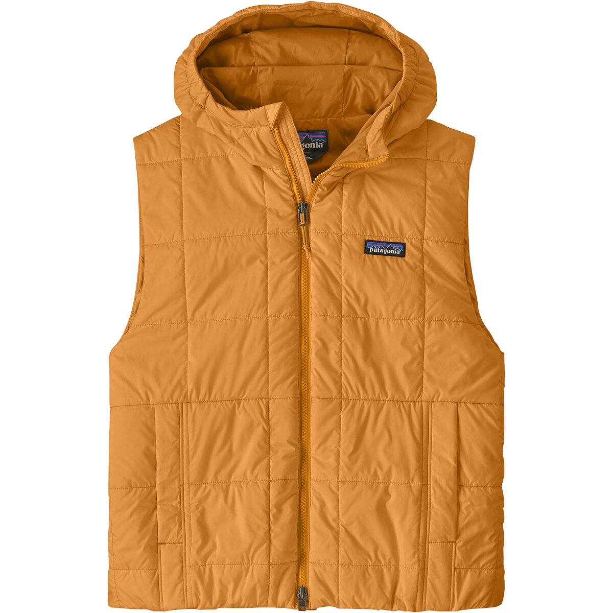 Image of Patagonia Light Gust Hooded Vest - Women's Dried Mango, L