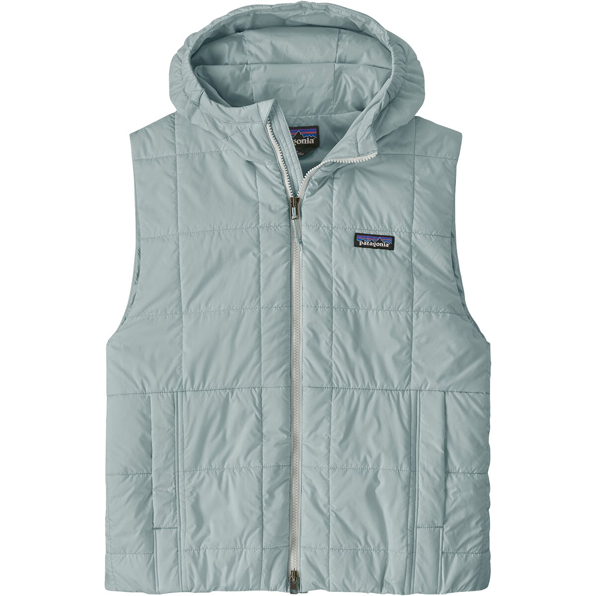 Image of Patagonia Light Gust Hooded Vest - Women's Virtually Blue, M