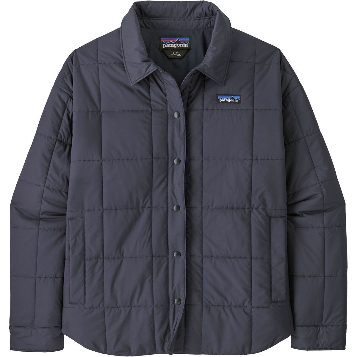 Image of Patagonia Light Gust Shirt Jacket - Women's Sunken Blue, M
