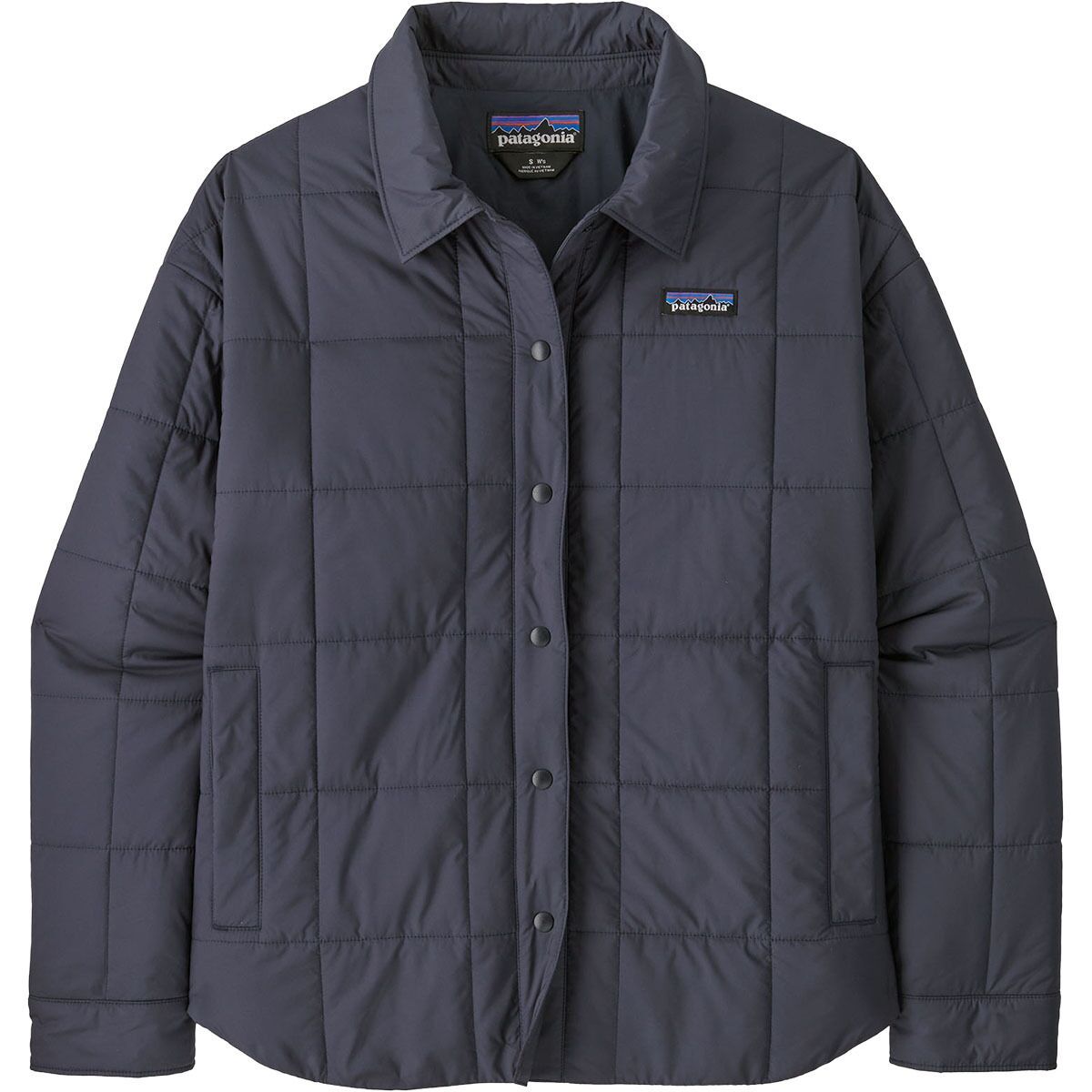 Image of Patagonia Light Gust Shirt Jacket - Women's Sunken Blue, M