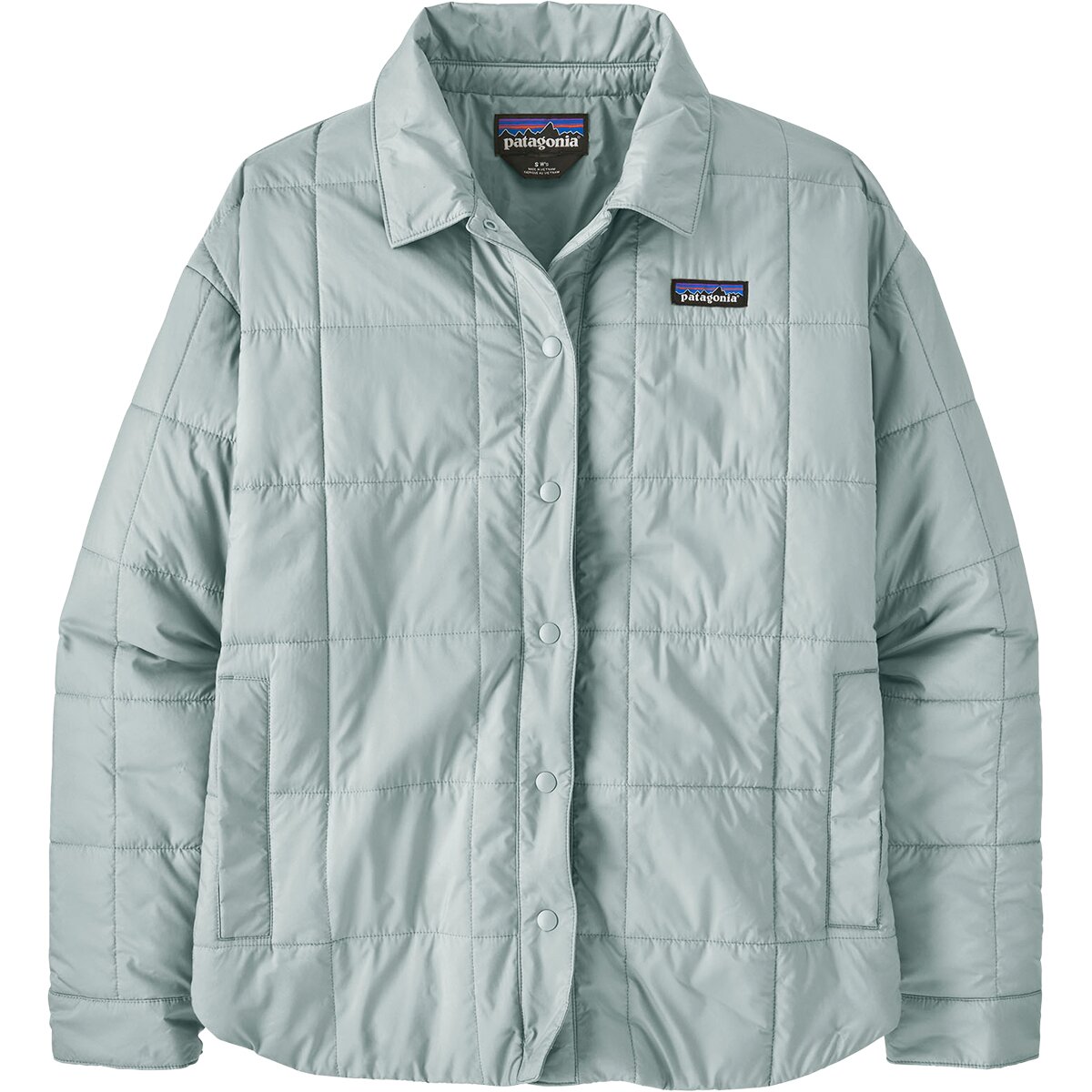 Image of Patagonia Light Gust Shirt Jacket - Women's Virtually Blue, XL