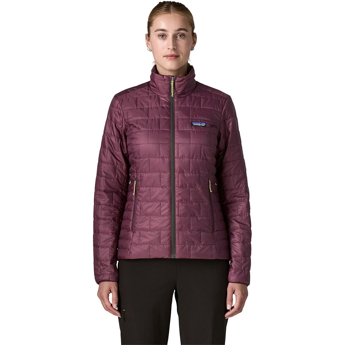 Image of Patagonia Nano Puff Insulated Jacket - Women's Berry Fig, XL