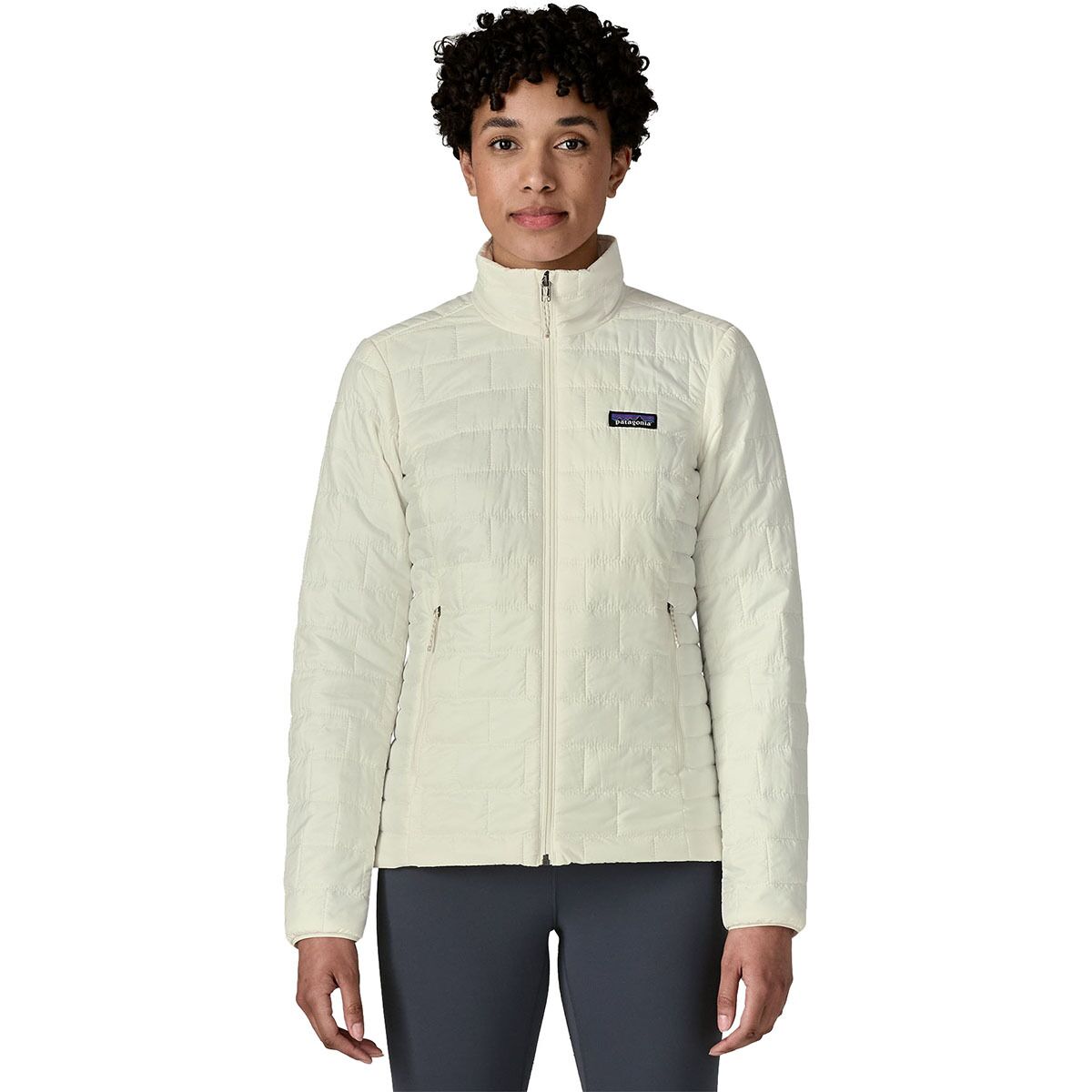 Image of Patagonia Nano Puff Insulated Jacket - Women's Birch White, S