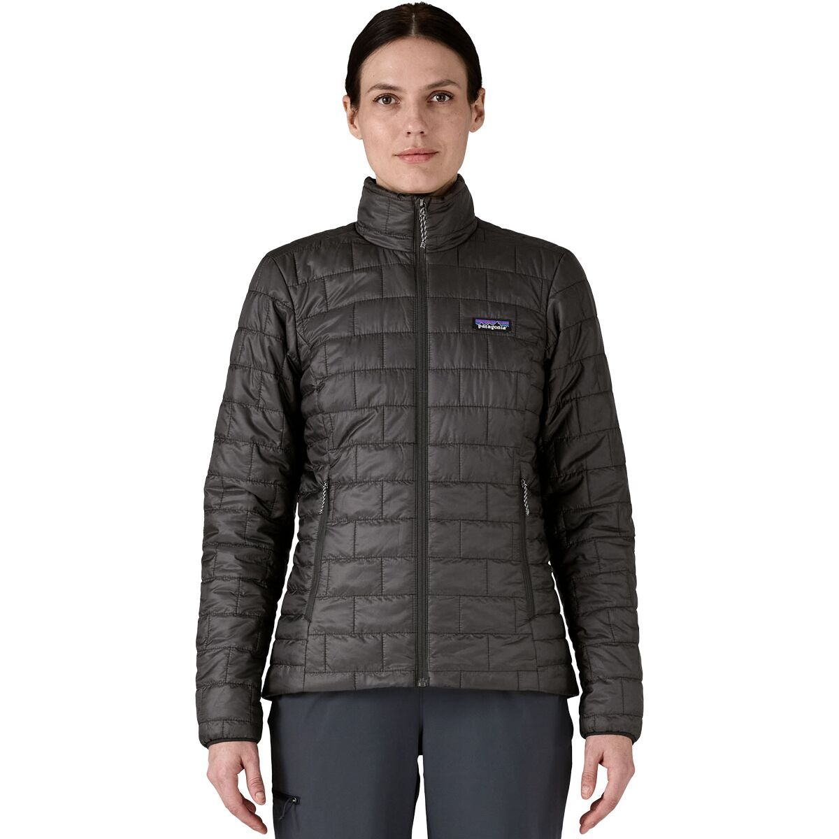 Image of Patagonia Nano Puff Jacket - Women's Black, L