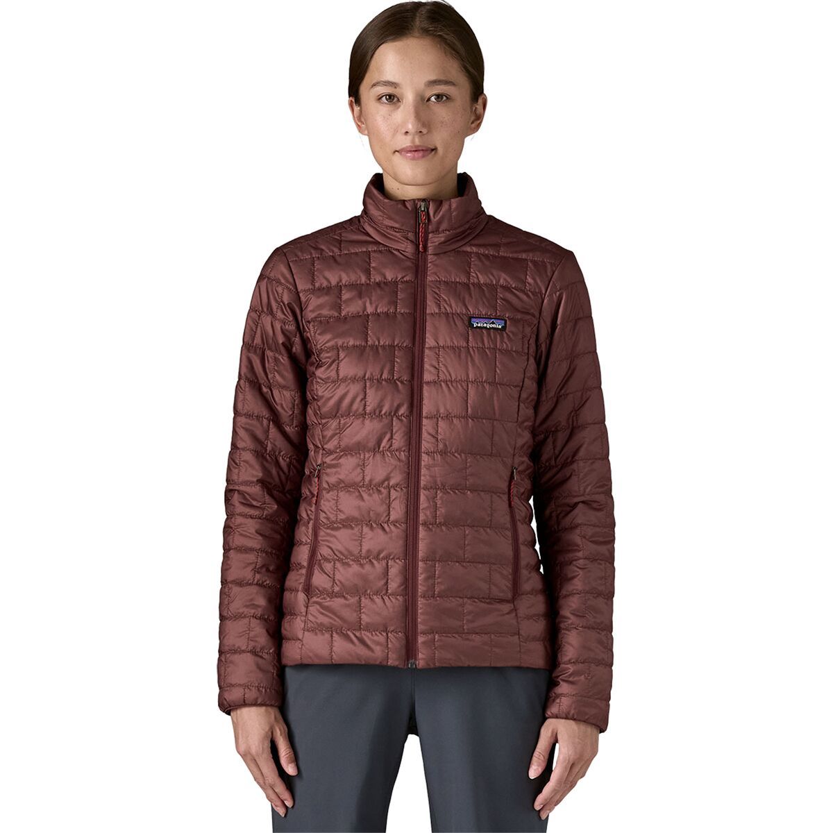 Image of Patagonia Nano Puff Jacket - Women's Dark Ruby, XL
