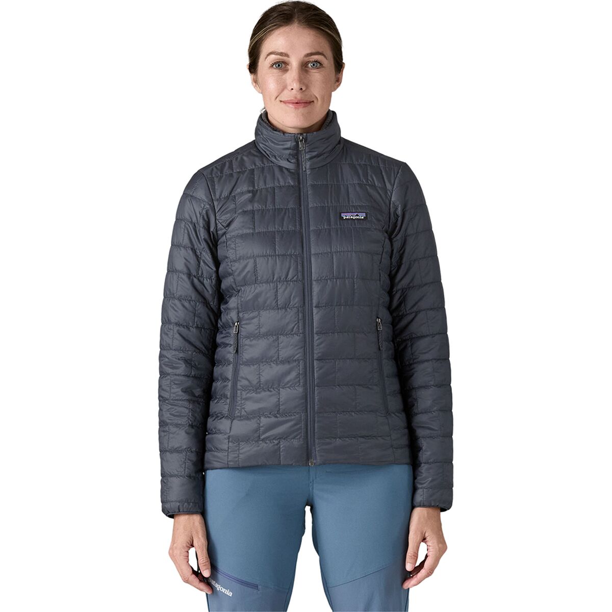 Image of Patagonia Nano Puff Insulated Jacket - Women's Smolder Blue, XL