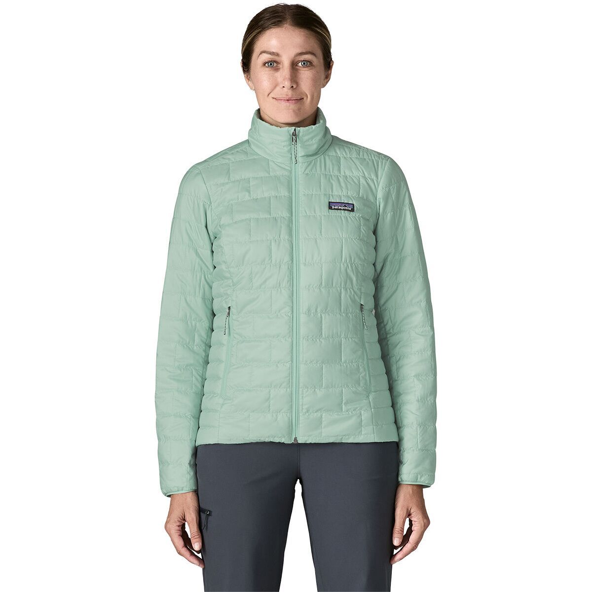 Image of Patagonia Nano Puff Jacket - Women's Thin Ice, XS