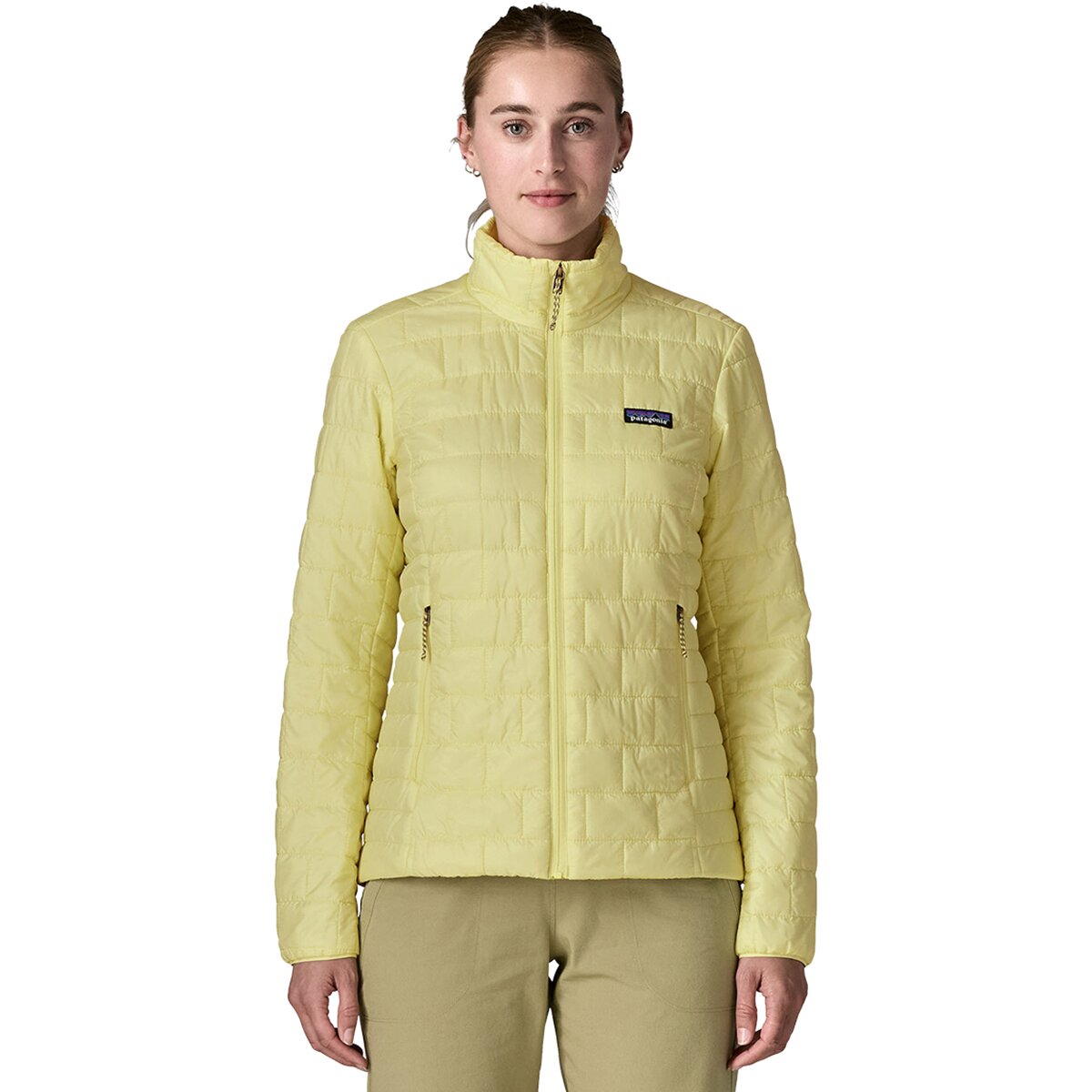 Image of Patagonia Nano Puff Insulated Jacket - Women's Vellum Green, M