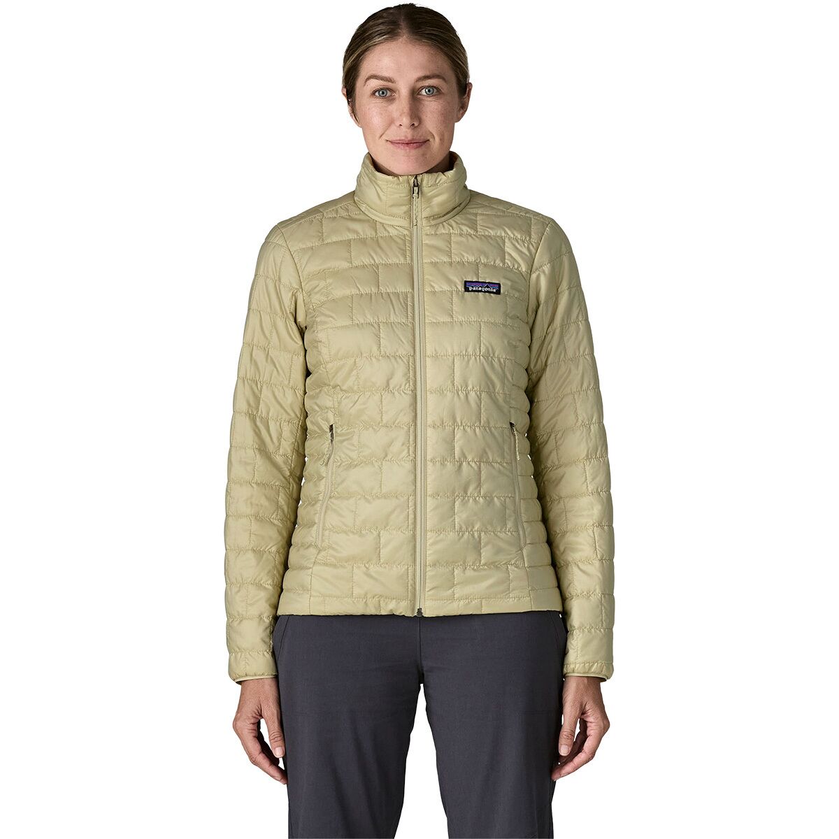 Image of Patagonia Nano Puff Insulated Jacket - Women's Weathered Stone, XS