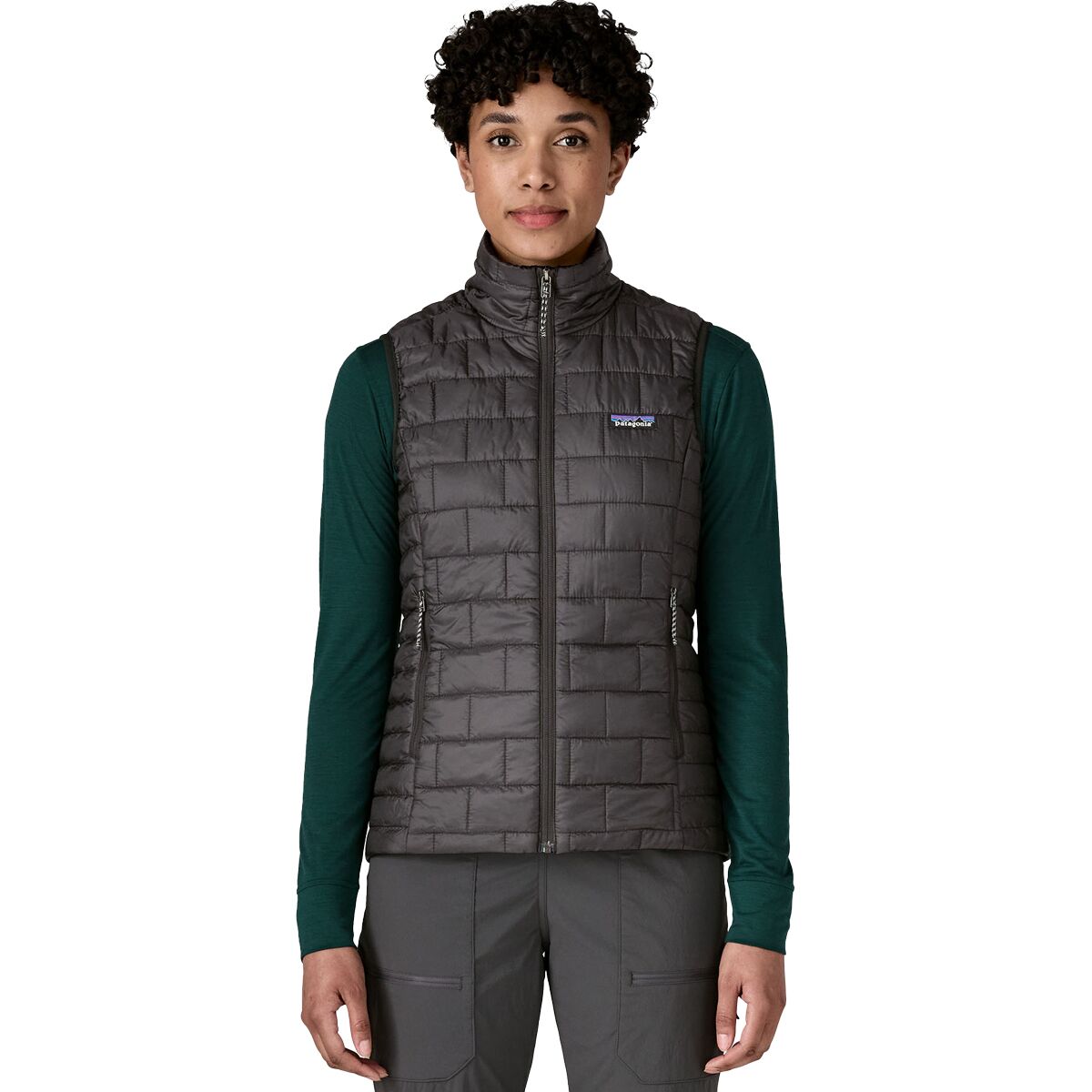 Image of Patagonia Nano Puff Vest - Women's Black, XL