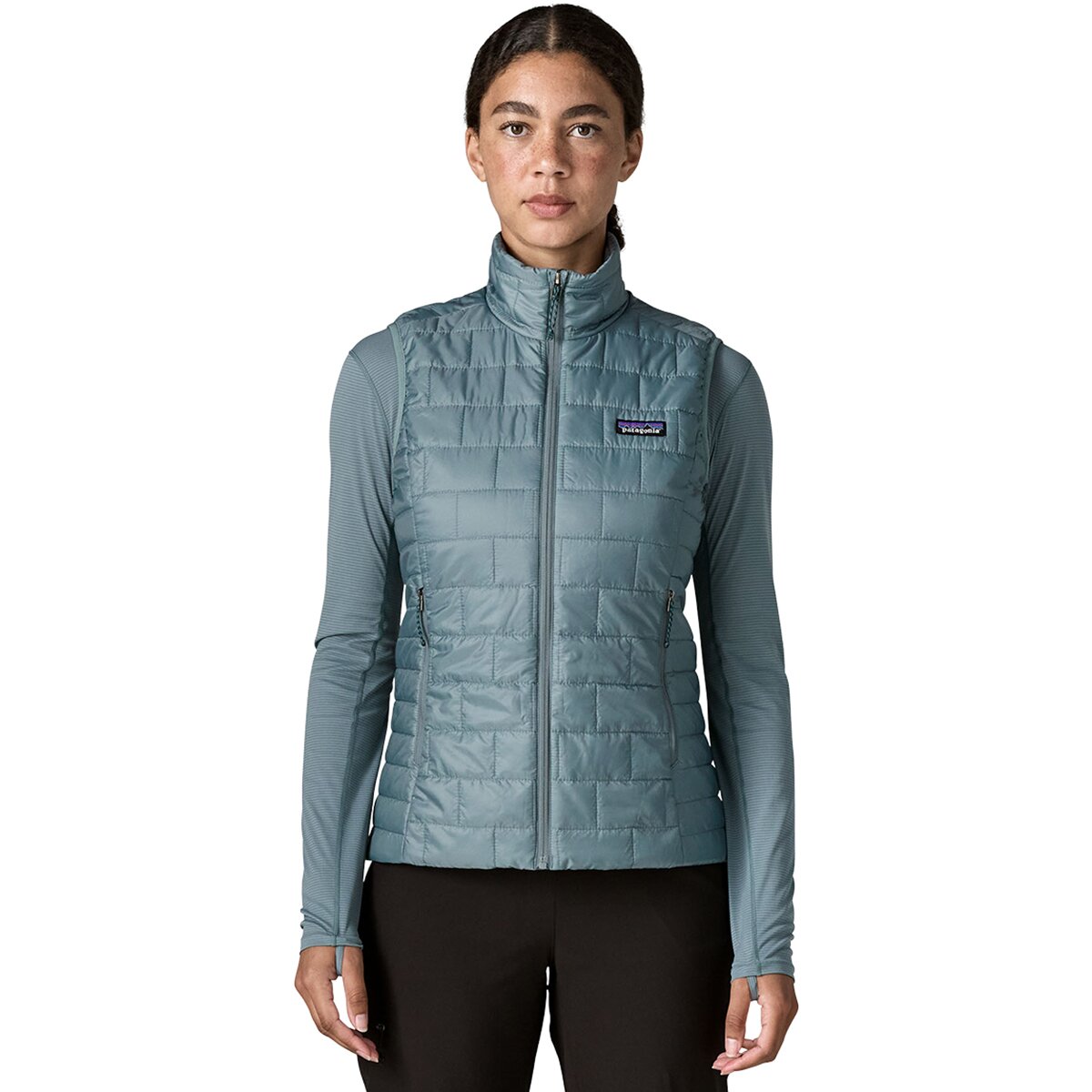 Image of Patagonia Nano Puff Vest - Women's Blue Sage, L