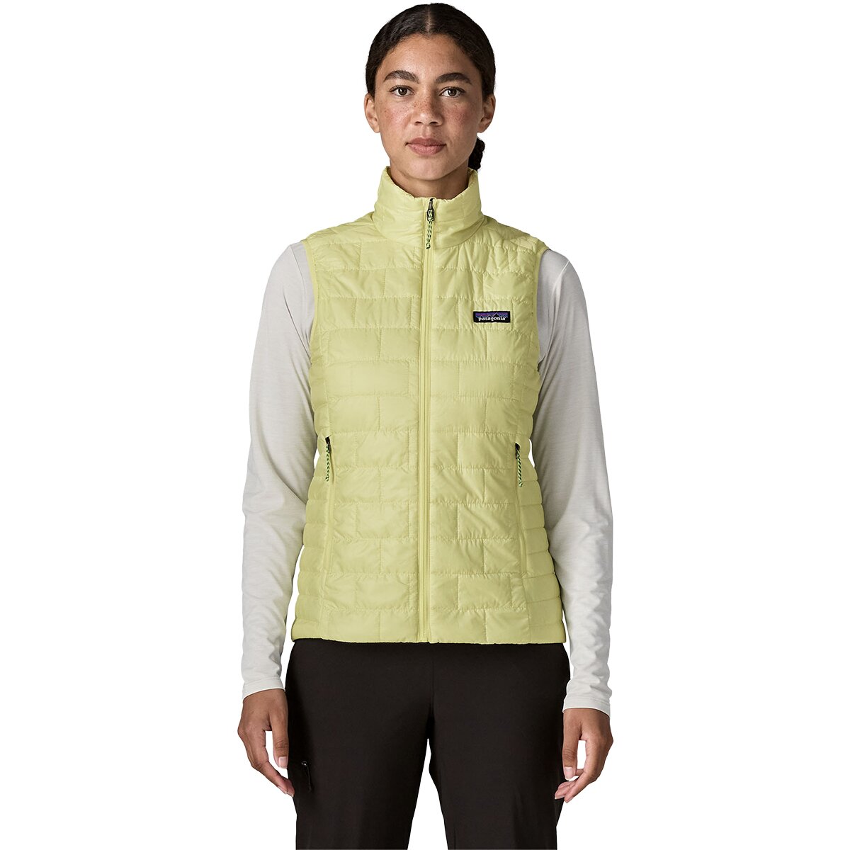 Image of Patagonia Nano Puff Vest - Women's Vellum Green, M