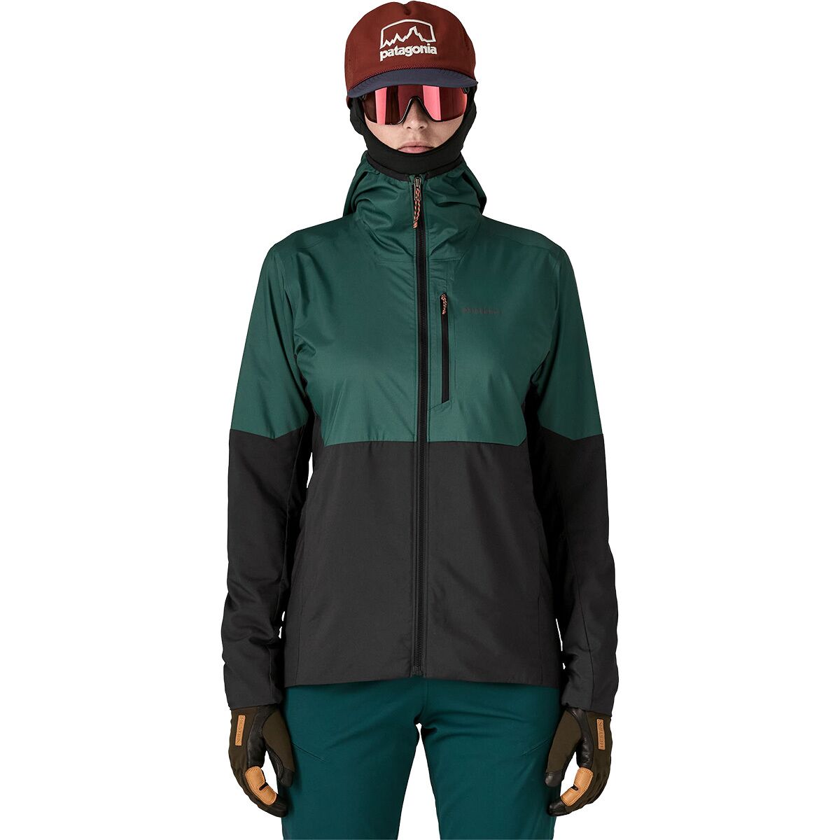 Image of Patagonia Nano-Air Ultralight Freeride Jacket - Women's Cascade Green, XS